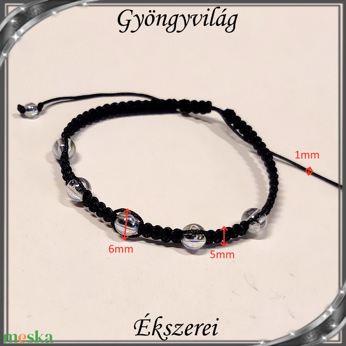 Ékszerkellék: makramé zsinór FSZ02-1  1mm-es több színben - kellékek & szerszámok - ékszerkellék - Meska.hu
