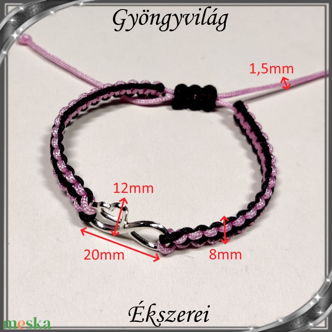Ékszerkellék: makramé zsinór FSZ02-1,5 1,5mm-es több színben - kellékek & szerszámok - ékszerkellék - Meska.hu Ékszerkellék: makramé zsinór FSZ02-1,5 1,5mm-es több színben - kellékek & szerszámok - ékszerkellék - Meska.hu