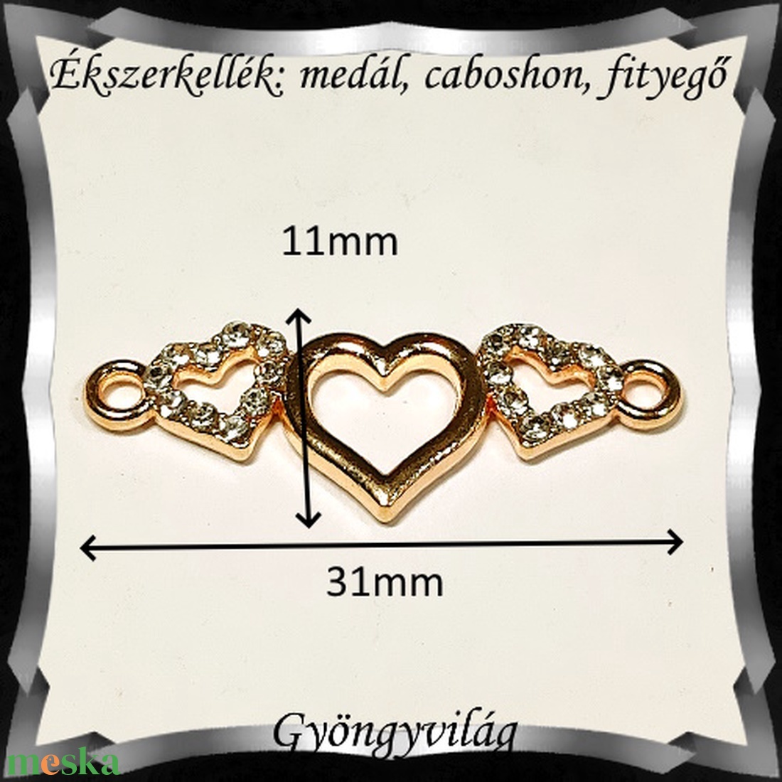 Ékszerkellék: medál, caboshon, fityegő BMCF-2-29rg 1db/cs - kellékek & szerszámok - gyöngyfűzés kellékek - cabochon - Meska.hu Ékszerkellék: medál, caboshon, fityegő BMCF-2-29rg 1db/cs - kellékek & szerszámok - gyöngyfűzés kellékek - cabochon - Meska.hu