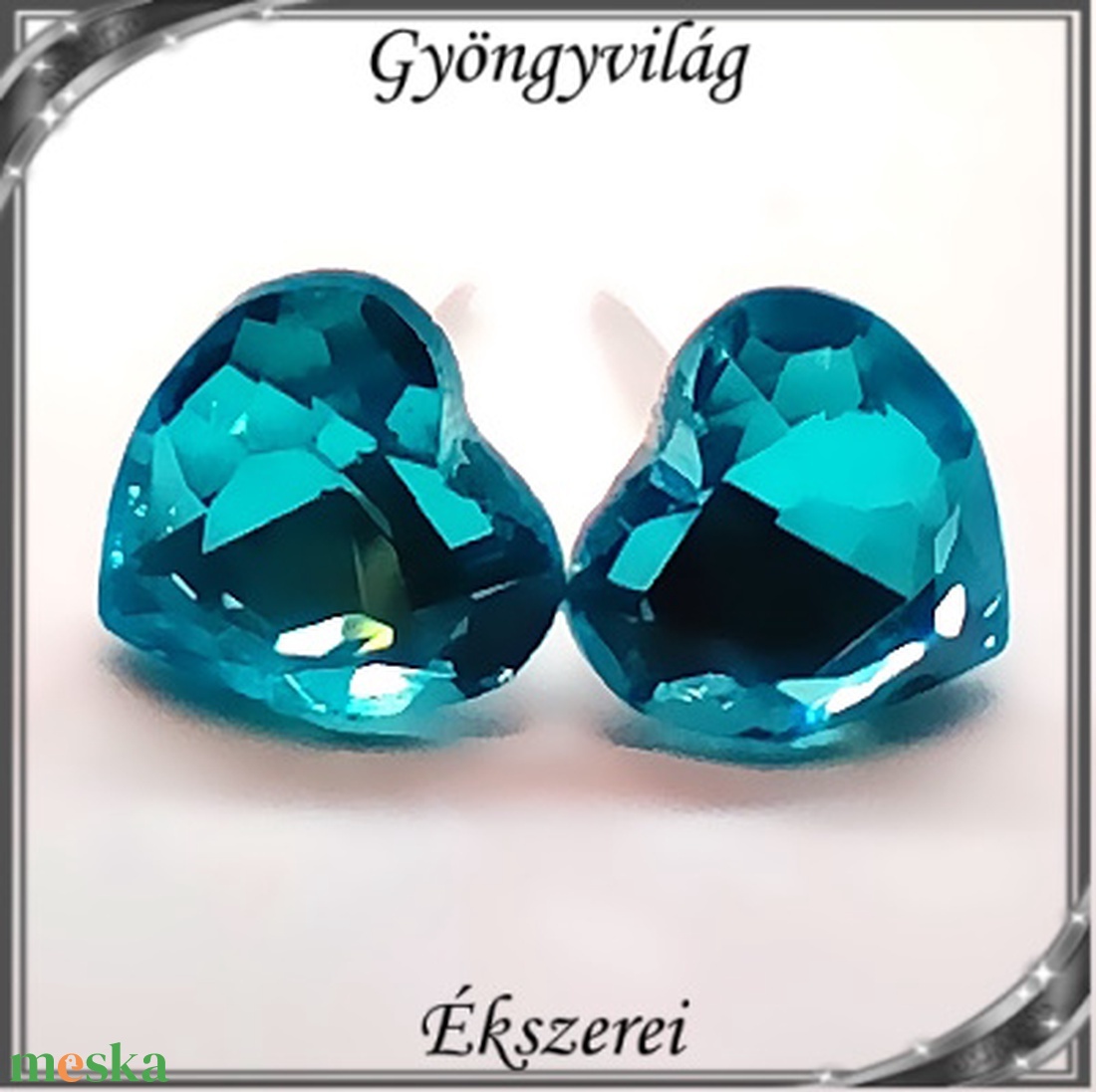 Ékszerek-fülbevalók: szilikon fülbevaló SFSZ-K02-1 kristály szív 8mm-es - ékszer - fülbevaló - pötty fülbevaló - Meska.hu Ékszerek-fülbevalók: szilikon fülbevaló SFSZ-K02-1 kristály szív 8mm-es - ékszer - fülbevaló - pötty fülbevaló - Meska.hu