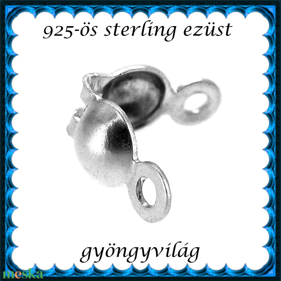 925-ös sterling ezüst csomótakaró ECST 02 - kellékek & szerszámok - ékszerkellék - Meska.hu 925-ös sterling ezüst csomótakaró ECST 02 - kellékek & szerszámok - ékszerkellék - Meska.hu