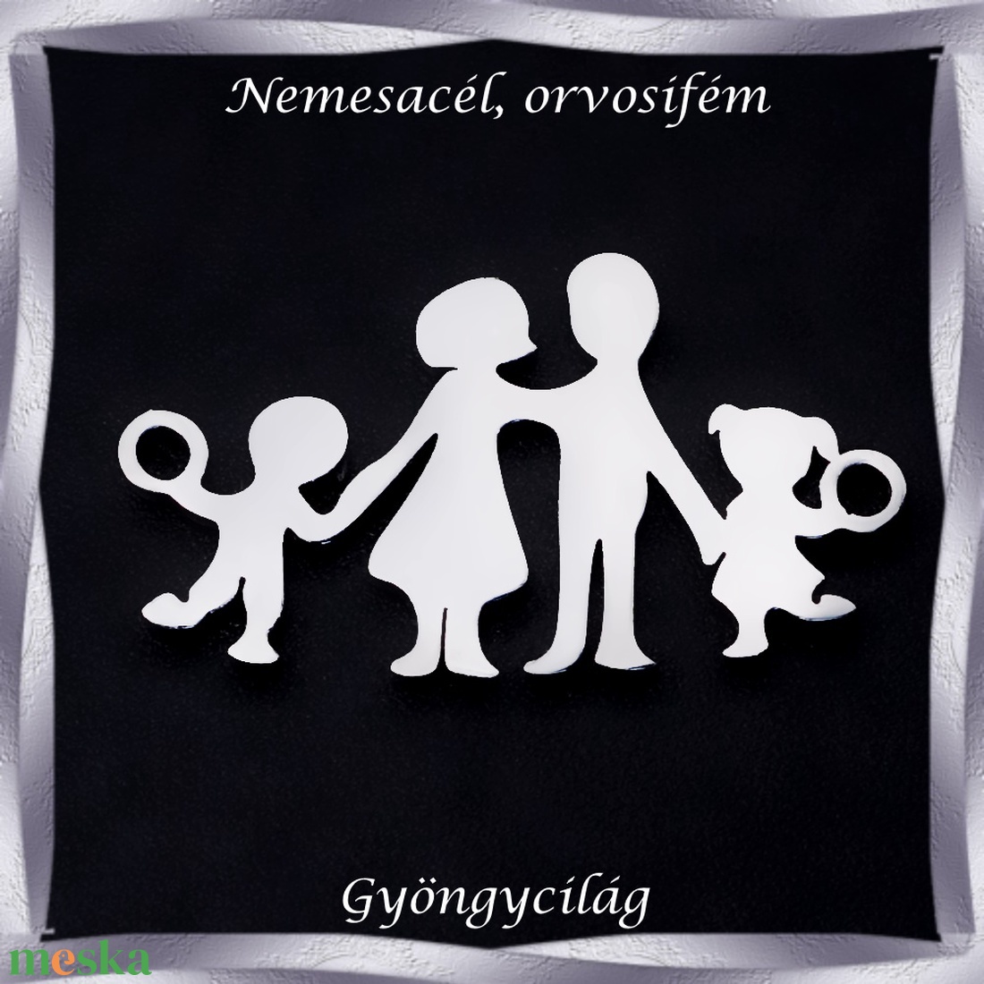 Nemes acél ékszerkellék: medál, caboshon, fityegő NAMCF-03-4 1db/cs - kellékek & szerszámok - gyöngyfűzés kellékek - cabochon - Meska.hu Nemes acél ékszerkellék: medál, caboshon, fityegő NAMCF-03-4 1db/cs - kellékek & szerszámok - gyöngyfűzés kellékek - cabochon - Meska.hu
