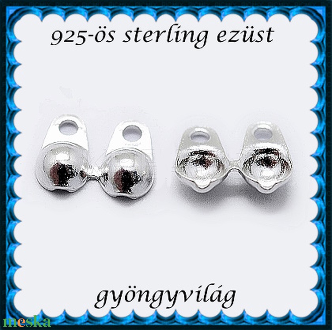 925-ös sterling ezüst csomótakaró ECST 11 - kellékek & szerszámok - ékszerkellék - Meska.hu 925-ös sterling ezüst csomótakaró ECST 11 - kellékek & szerszámok - ékszerkellék - Meska.hu
