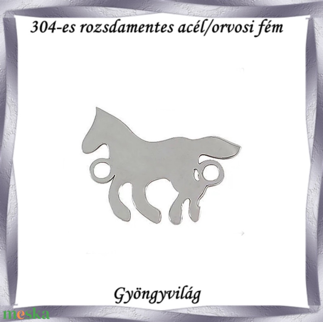 Nemes acél ékszerkellék: medál, caboshon, fityegő NAMCF-14e 1db/cs - kellékek & szerszámok - gyöngyfűzés kellékek - cabochon - Meska.hu Nemes acél ékszerkellék: medál, caboshon, fityegő NAMCF-14e 1db/cs - kellékek & szerszámok - gyöngyfűzés kellékek - cabochon - Meska.hu