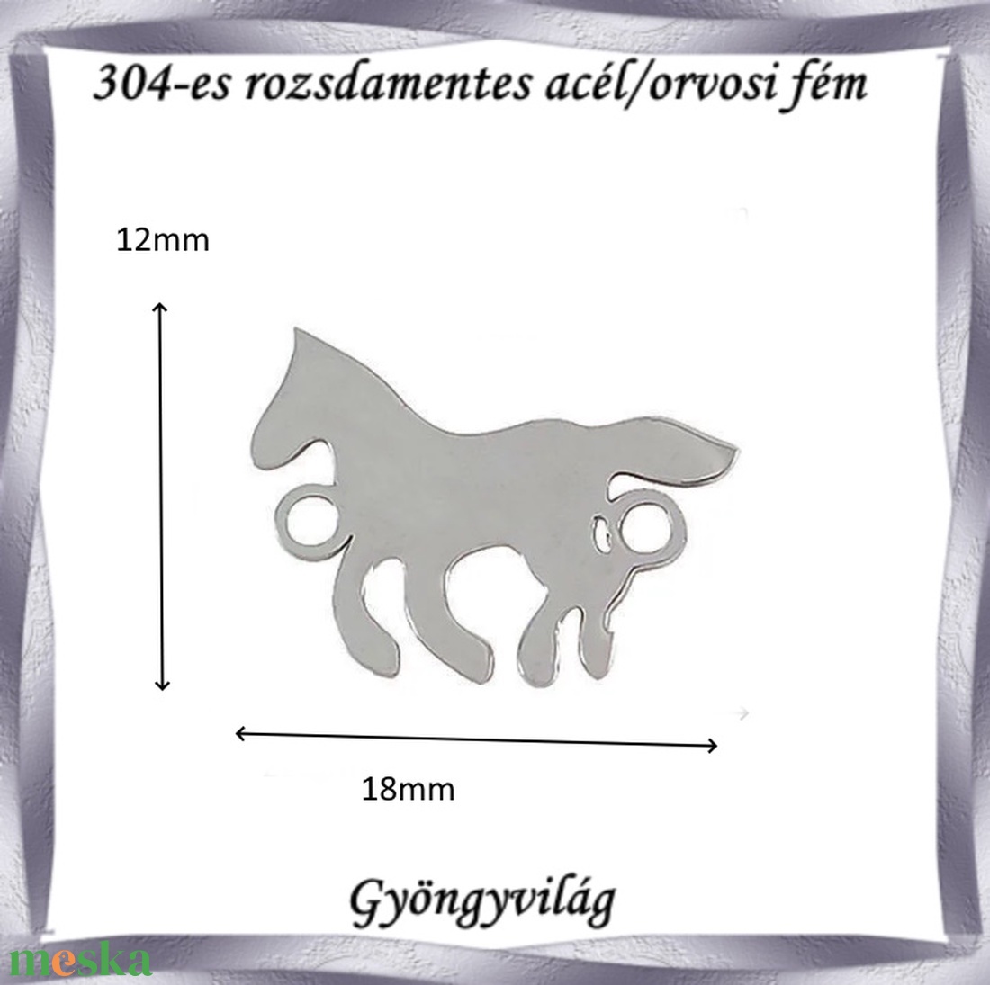 Nemes acél ékszerkellék: medál, caboshon, fityegő NAMCF-14e 1db/cs - kellékek & szerszámok - gyöngyfűzés kellékek - cabochon - Meska.hu Nemes acél ékszerkellék: medál, caboshon, fityegő NAMCF-14e 1db/cs - kellékek & szerszámok - gyöngyfűzés kellékek - cabochon - Meska.hu