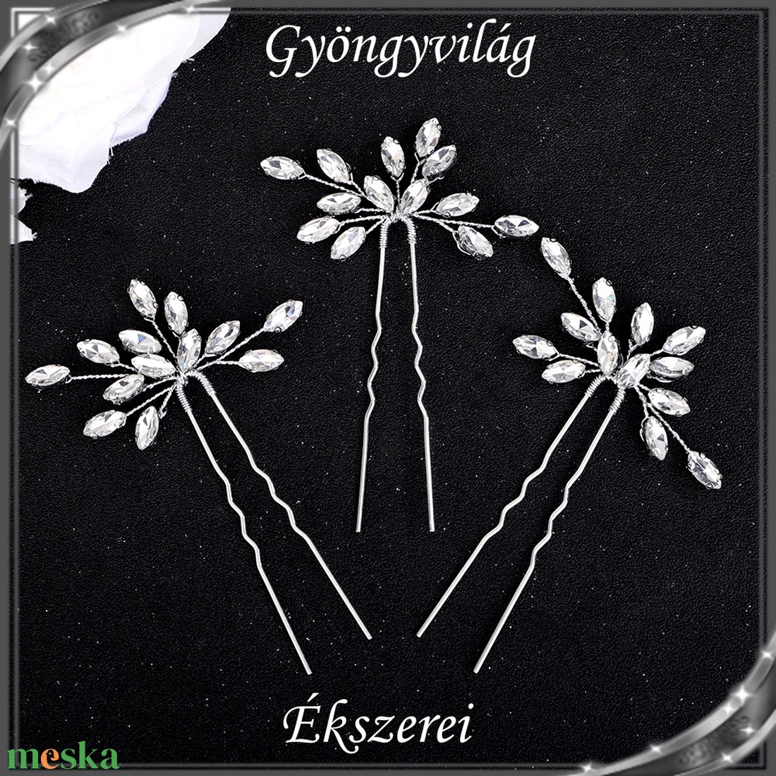 Ékszerek-hajdíszek, hajcsatok: Esküvői, menyasszonyi, alkalmi hajdísz S-H-TŰ06e esz 3db - esküvő - hajdísz - fésűs hajdísz - Meska.hu Ékszerek-hajdíszek, hajcsatok: Esküvői, menyasszonyi, alkalmi hajdísz S-H-TŰ06e esz 3db - esküvő - hajdísz - fésűs hajdísz - Meska.hu