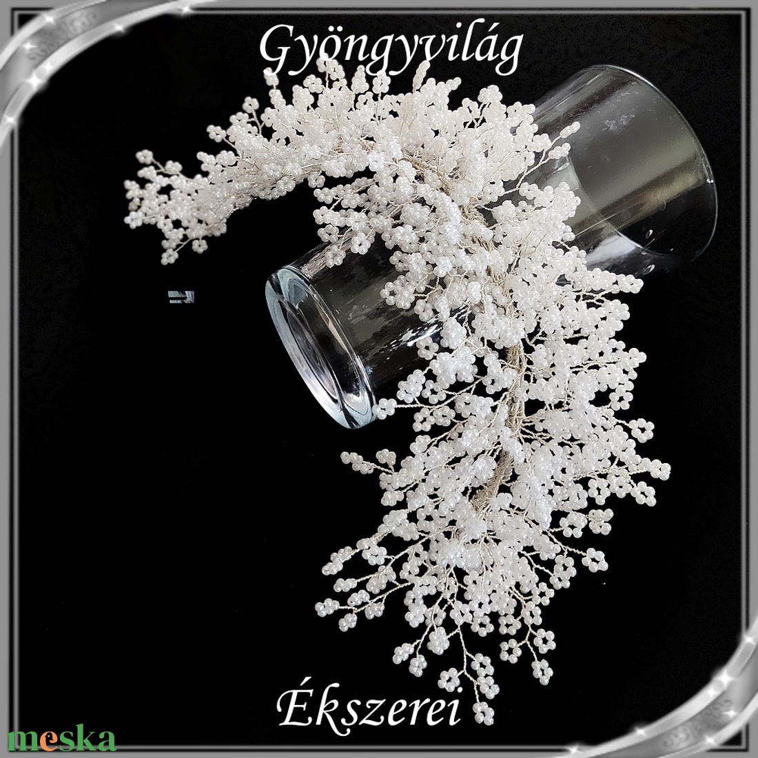 Ékszerek-hajdíszek, hajcsatok: Esküvői, menyasszonyi, alkalmi hajdísz S-H-TI02-35 - esküvő - hajdísz - fésűs hajdísz - Meska.hu Ékszerek-hajdíszek, hajcsatok: Esküvői, menyasszonyi, alkalmi hajdísz S-H-TI02-35 - esküvő - hajdísz - fésűs hajdísz - Meska.hu