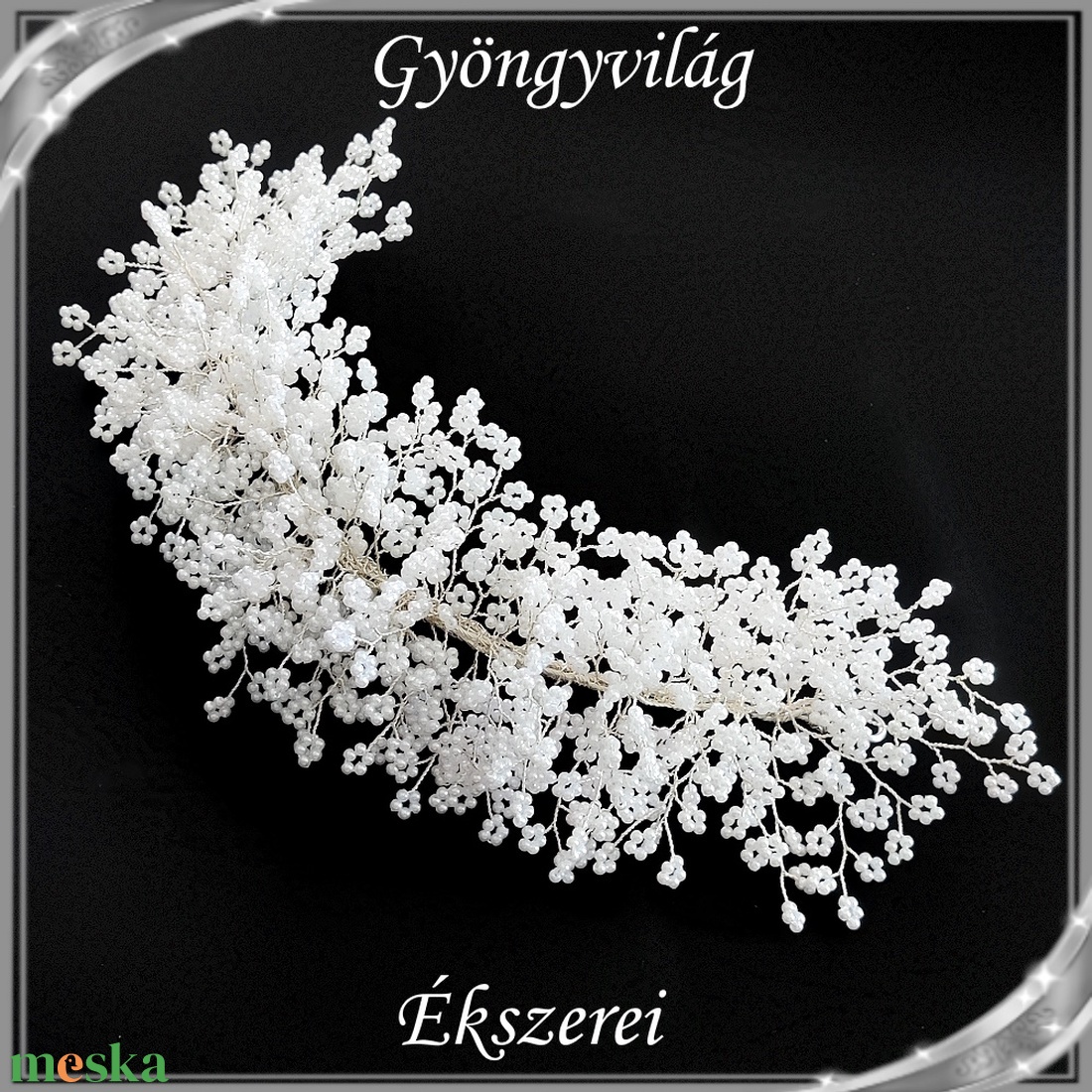 Ékszerek-hajdíszek, hajcsatok: Esküvői, menyasszonyi, alkalmi hajdísz S-H-TI02-35 - esküvő - hajdísz - fésűs hajdísz - Meska.hu Ékszerek-hajdíszek, hajcsatok: Esküvői, menyasszonyi, alkalmi hajdísz S-H-TI02-35 - esküvő - hajdísz - fésűs hajdísz - Meska.hu