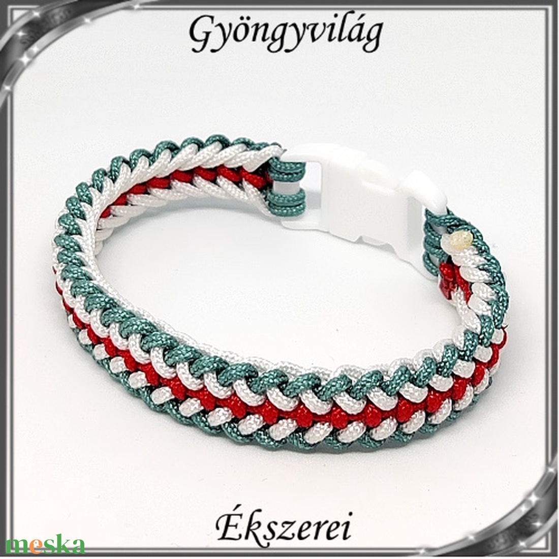 Ékszerek-karkötők: Makramé paracord karkötő SK-M 37-19 - ékszer - karkötő - fonott karkötő - Meska.hu Ékszerek-karkötők: Makramé paracord karkötő SK-M 37-19 - ékszer - karkötő - fonott karkötő - Meska.hu
