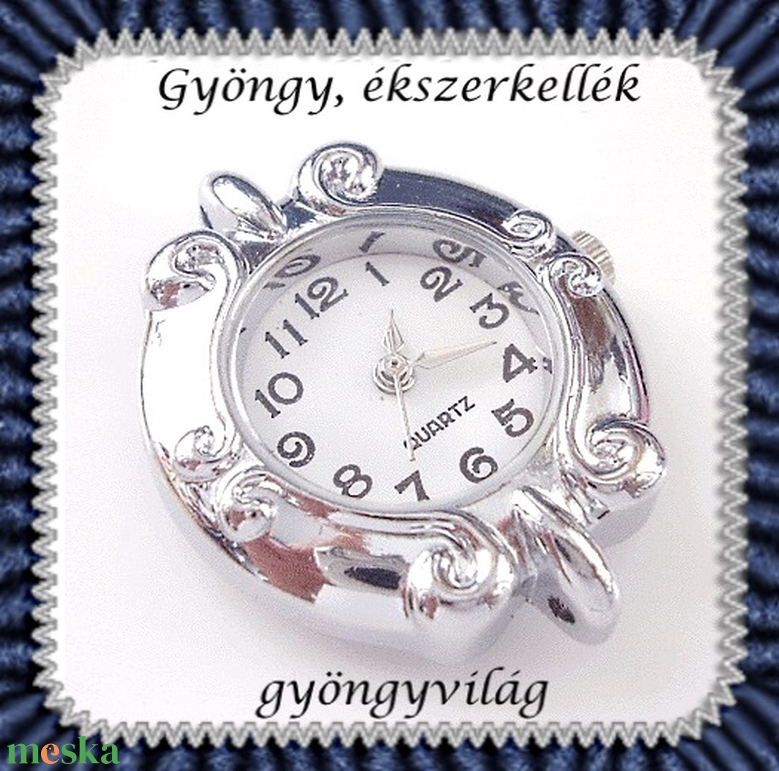 Ékszerkellék: fűzhető óra BOSZ 17 - kellékek & szerszámok - gyöngyfűzés kellékek - egyéb alkatrész - Meska.hu Ékszerkellék: fűzhető óra BOSZ 17 - kellékek & szerszámok - gyöngyfűzés kellékek - egyéb alkatrész - Meska.hu