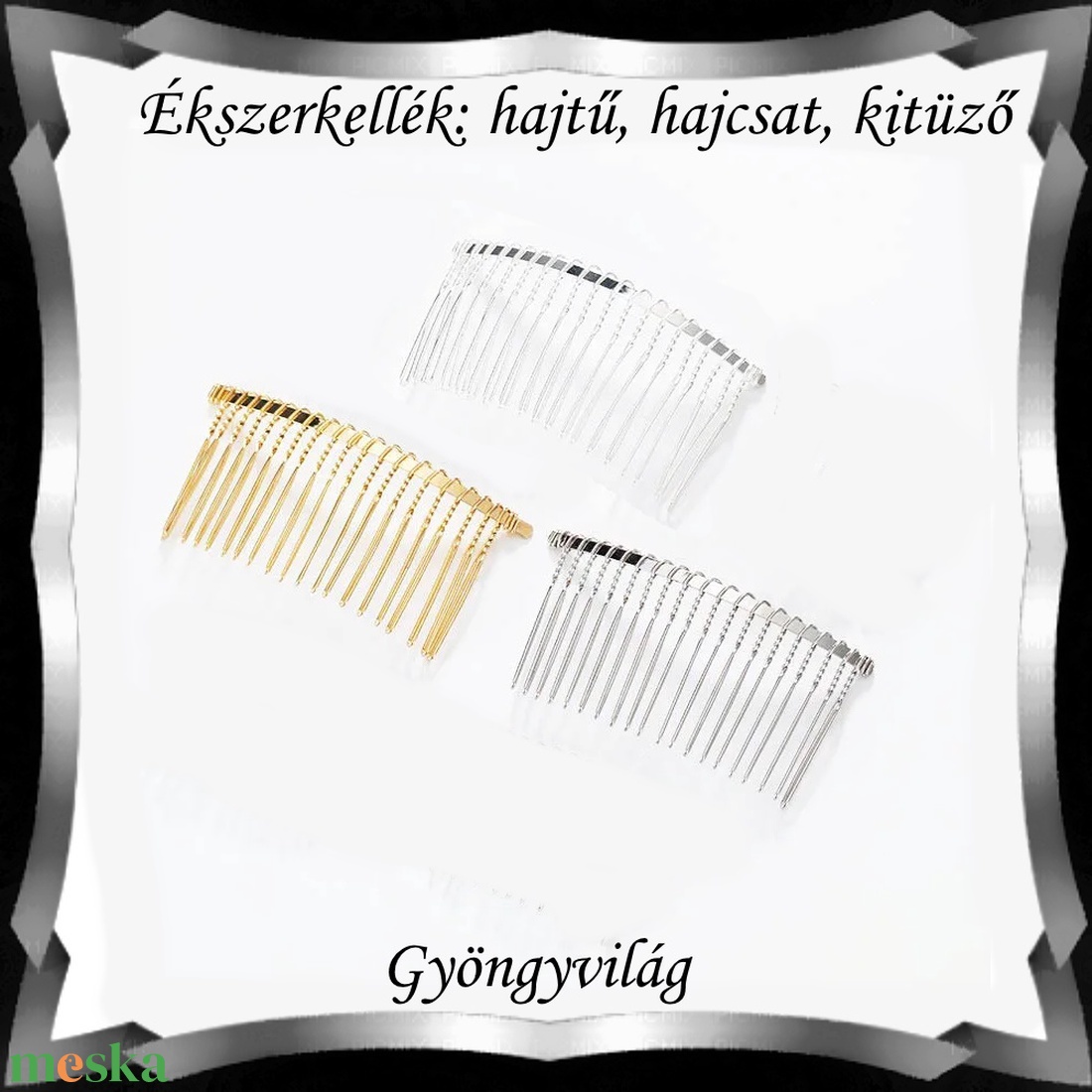 Ékszerkellék: hajtű, hajcsat, kitűző BEK H 02-20 2db/csomag - kellékek & szerszámok - vegyes alapanyag - egyéb alapanyag - Meska.hu Ékszerkellék: hajtű, hajcsat, kitűző BEK H 02-20 2db/csomag - kellékek & szerszámok - vegyes alapanyag - egyéb alapanyag - Meska.hu