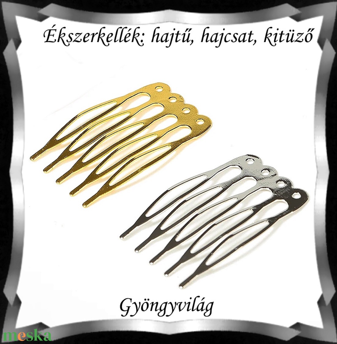 Ékszerkellék: hajtű, hajcsat, kitűző több színben BEK H 01 4-5 3db/cs - kellékek & szerszámok - gyöngyfűzés kellékek - egyéb alkatrész - Meska.hu Ékszerkellék: hajtű, hajcsat, kitűző több színben BEK H 01 4-5 3db/cs - kellékek & szerszámok - gyöngyfűzés kellékek - egyéb alkatrész - Meska.hu