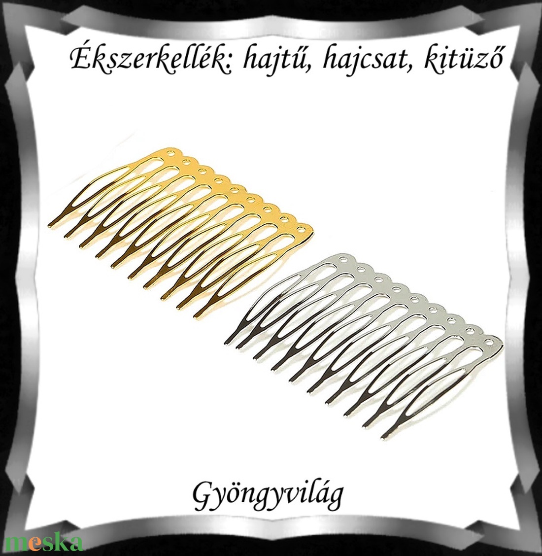 Ékszerkellék: hajtű, hajcsat, kitűző több színben BEK H 01 9-10 2db/cs - kellékek & szerszámok - gyöngyfűzés kellékek - egyéb alkatrész - Meska.hu Ékszerkellék: hajtű, hajcsat, kitűző több színben BEK H 01 9-10 2db/cs - kellékek & szerszámok - gyöngyfűzés kellékek - egyéb alkatrész - Meska.hu