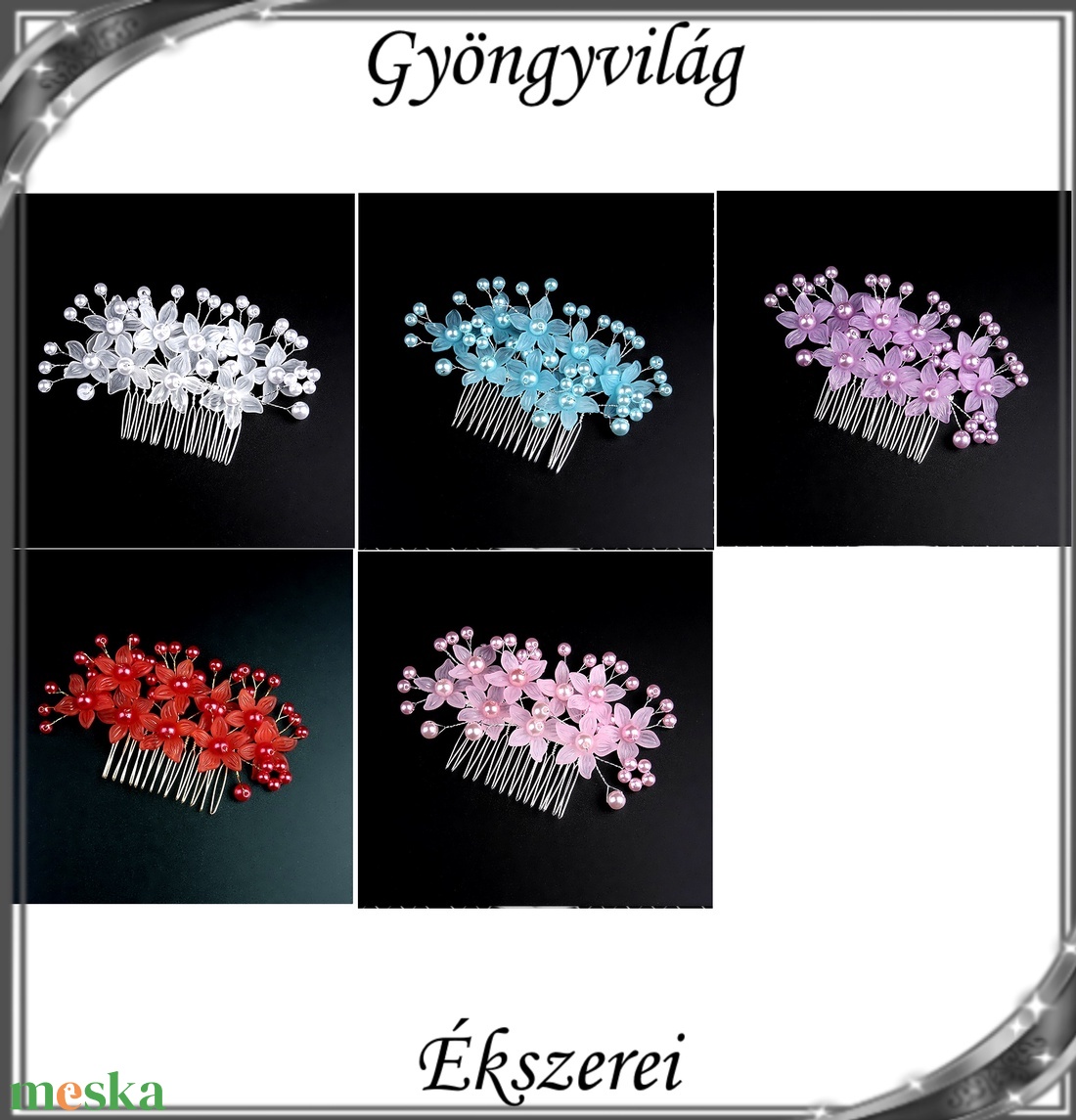 Ékszerek-hajdíszek, hajcsatok: Esküvői, menyasszonyi, alkalmi hajdísz ES-H-FÉ53 több színben - esküvő - hajdísz - fésűs hajdísz - Meska.hu Ékszerek-hajdíszek, hajcsatok: Esküvői, menyasszonyi, alkalmi hajdísz ES-H-FÉ53 több színben - esküvő - hajdísz - fésűs hajdísz - Meska.hu