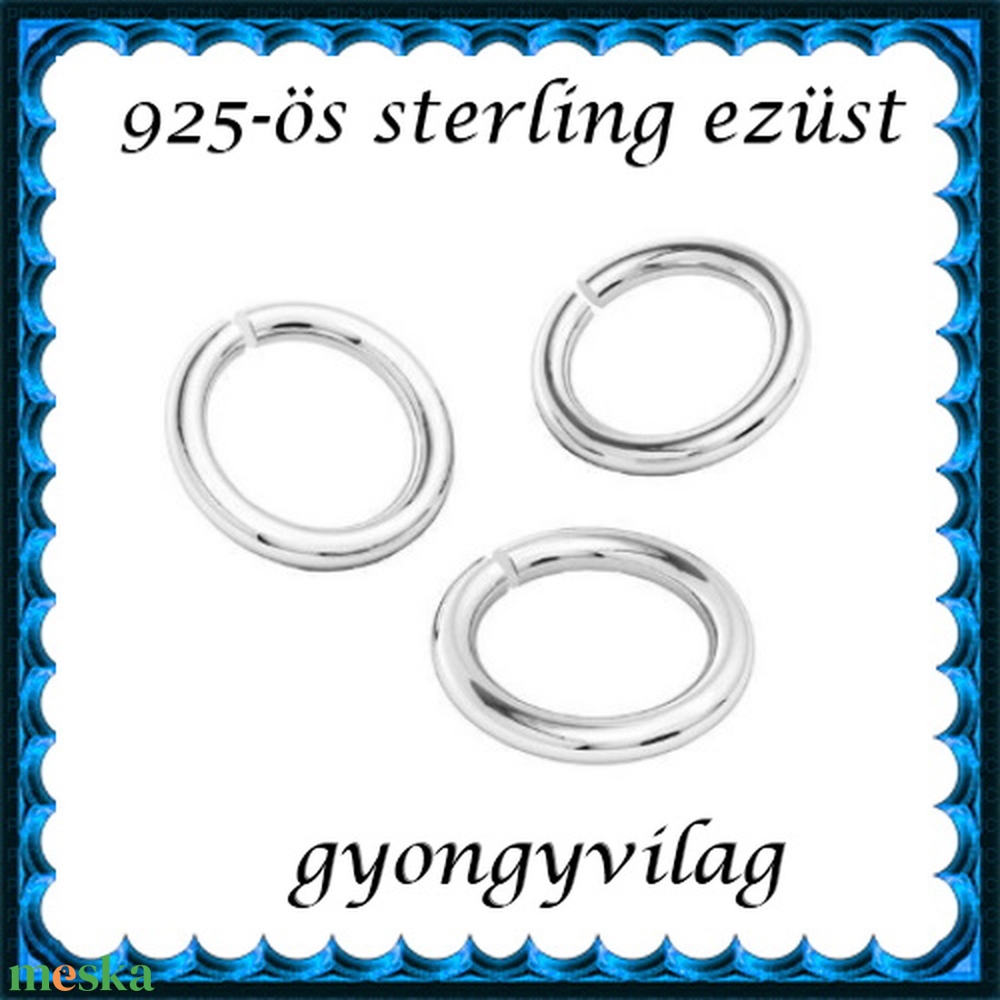 925-ös sterling ezüst ékszerkellék: karika nyitott ESZK NY 4,5x0,9 mm 3db/csomag - kellékek & szerszámok - gyöngyfűzés kellékek - szerelőkarika - Meska.hu 925-ös sterling ezüst ékszerkellék: karika nyitott ESZK NY 4,5x0,9 mm 3db/csomag - kellékek & szerszámok - gyöngyfűzés kellékek - szerelőkarika - Meska.hu