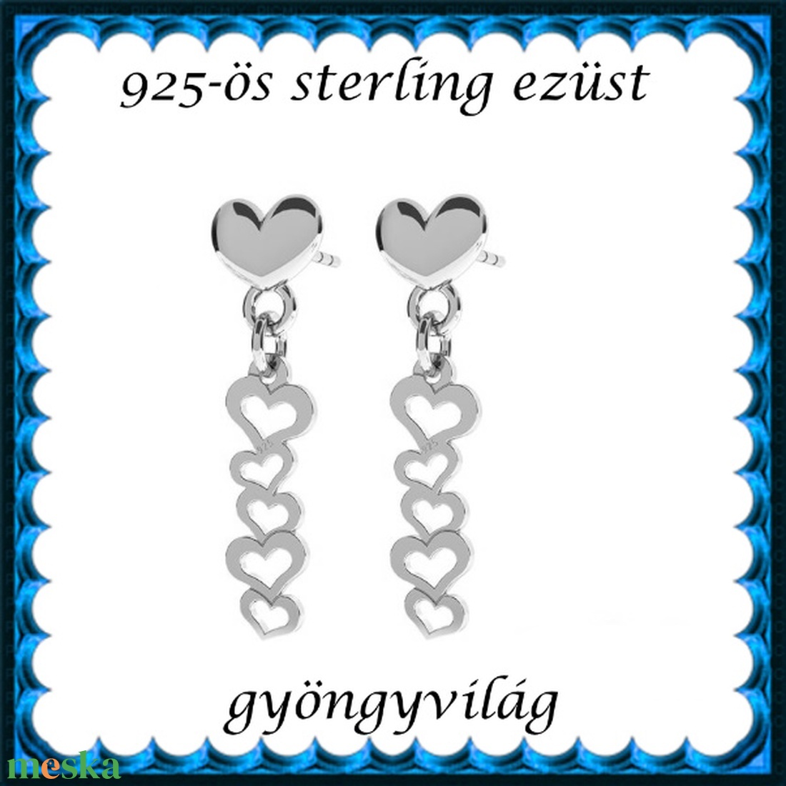 925-ös sterling ezüst ékszerkellék: fülbevalóalap bedugós EFK B 63e - kellékek & szerszámok - gyöngyfűzés kellékek - egyéb alkatrész - Meska.hu 925-ös sterling ezüst ékszerkellék: fülbevalóalap bedugós EFK B 63e - kellékek & szerszámok - gyöngyfűzés kellékek - egyéb alkatrész - Meska.hu