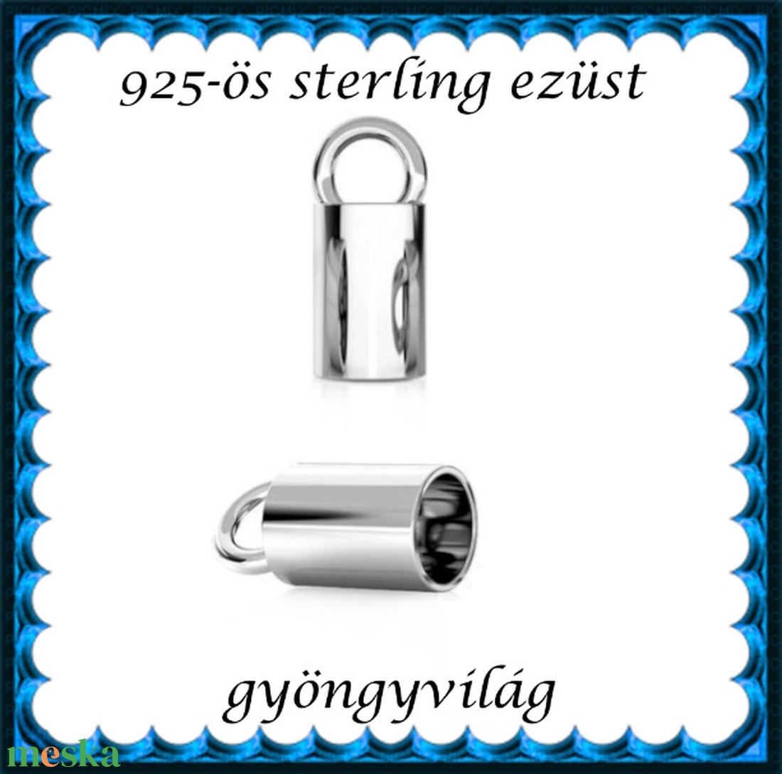 925-ös ezüst lánckapocsvég ELK V 14-1 - kellékek & szerszámok - gyöngyfűzés kellékek - egyéb alkatrész - Meska.hu 925-ös ezüst lánckapocsvég ELK V 14-1 - kellékek & szerszámok - gyöngyfűzés kellékek - egyéb alkatrész - Meska.hu