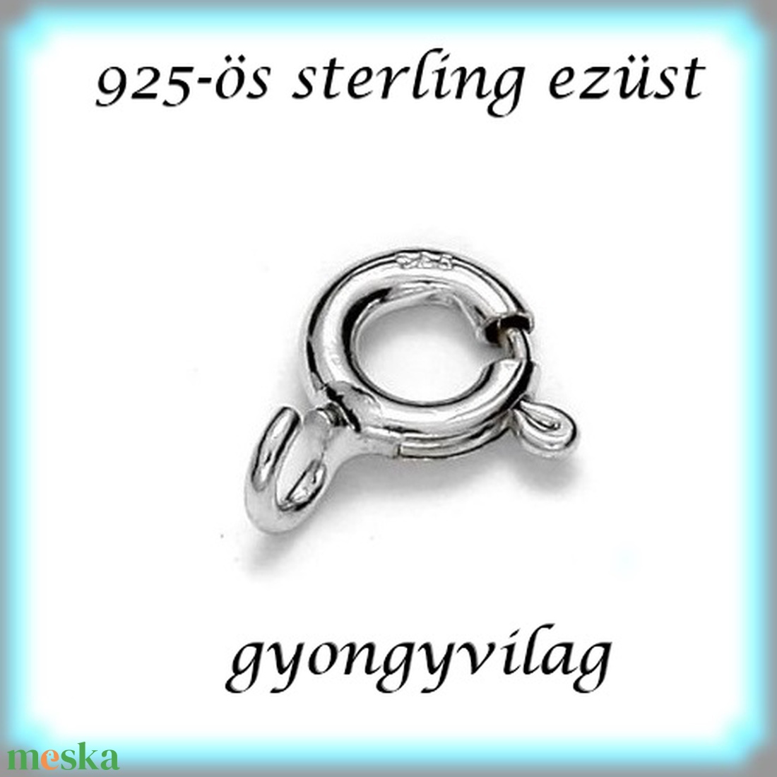 925-ös sterling ezüst ékszerkellék: lánckapocs ELK 1S 12-1-8,3e 2db/csomag - kellékek & szerszámok - gyöngyfűzés kellékek - egyéb alkatrész - Meska.hu 925-ös sterling ezüst ékszerkellék: lánckapocs ELK 1S 12-1-8,3e 2db/csomag - kellékek & szerszámok - gyöngyfűzés kellékek - egyéb alkatrész - Meska.hu