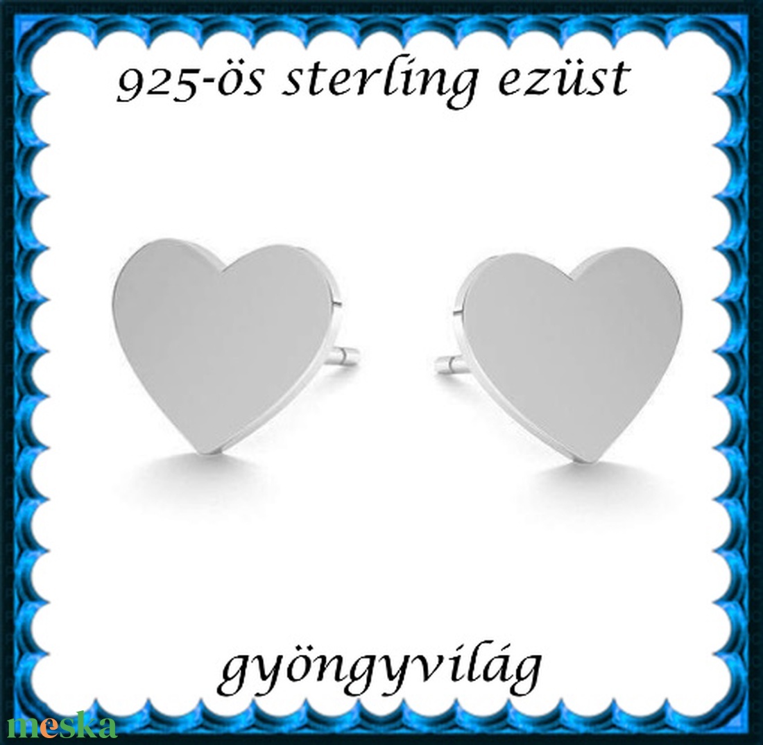925-ös sterling ezüst ékszerek: fülbevaló EF30 - ékszer - fülbevaló - pötty fülbevaló - Meska.hu 925-ös sterling ezüst ékszerek: fülbevaló EF30 - ékszer - fülbevaló - pötty fülbevaló - Meska.hu