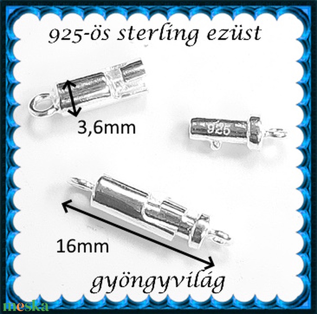 925-ös sterling ezüst ékszerkellék: lánckalocs ELK 1S 06 - kellékek & szerszámok - gyöngyfűzés kellékek - swarovski kristályok - Meska.hu 925-ös sterling ezüst ékszerkellék: lánckalocs ELK 1S 06 - kellékek & szerszámok - gyöngyfűzés kellékek - swarovski kristályok - Meska.hu