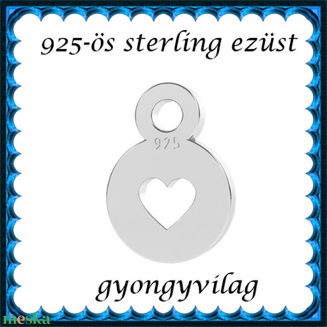 925-ös ezüst kapocs vég ELK KV 06 - kellékek & szerszámok - gyöngyfűzés kellékek - egyéb alkatrész - Meska.hu 925-ös ezüst kapocs vég ELK KV 06 - kellékek & szerszámok - gyöngyfűzés kellékek - egyéb alkatrész - Meska.hu