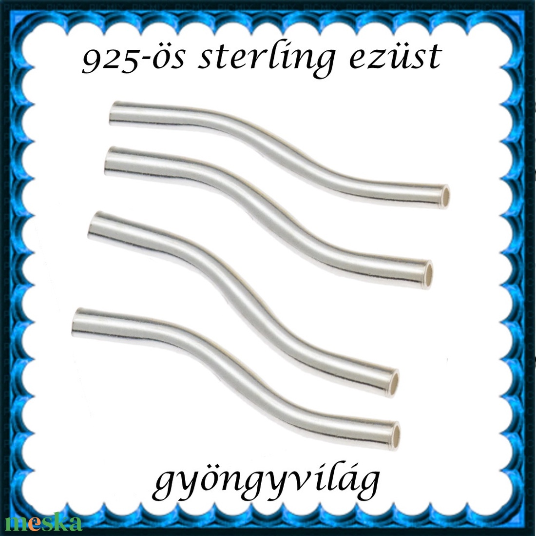 925-ös sterling ezüst ékszerkellék: köztes / gyöngy / dísz EKÖ 04-18 4db/csomag - kellékek & szerszámok - gyöngyfűzés kellékek - fém köztesek - Meska.hu 925-ös sterling ezüst ékszerkellék: köztes / gyöngy / dísz EKÖ 04-18 4db/csomag - kellékek & szerszámok - gyöngyfűzés kellékek - fém köztesek - Meska.hu