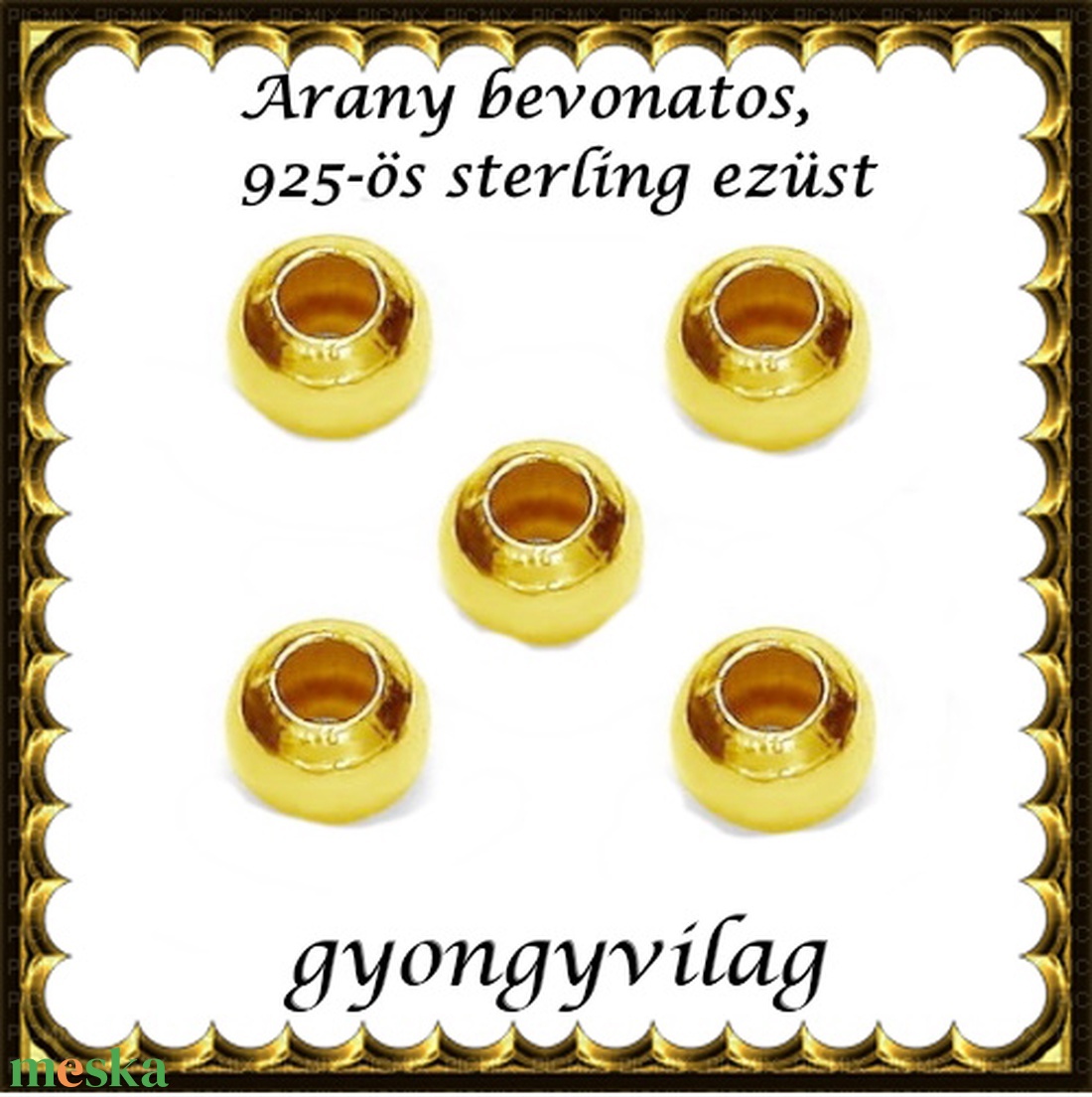 925-ös sterling ezüst ékszerkellék: köztes / gyöngy / dísz EKÖ 10-1,8g 5db / csomag - kellékek & szerszámok - gyöngyfűzés kellékek - fém köztesek - Meska.hu 925-ös sterling ezüst ékszerkellék: köztes / gyöngy / dísz EKÖ 10-1,8g 5db / csomag - kellékek & szerszámok - gyöngyfűzés kellékek - fém köztesek - Meska.hu
