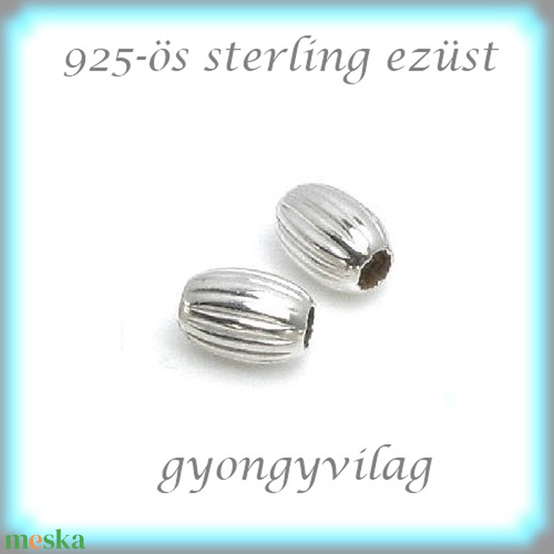 925-ös sterling ezüst ékszerkellék: köztes / gyöngy / dísz EKÖ 51 4db/cs - kellékek & szerszámok - gyöngyfűzés kellékek - fém köztesek - Meska.hu 925-ös sterling ezüst ékszerkellék: köztes / gyöngy / dísz EKÖ 51 4db/cs - kellékek & szerszámok - gyöngyfűzés kellékek - fém köztesek - Meska.hu