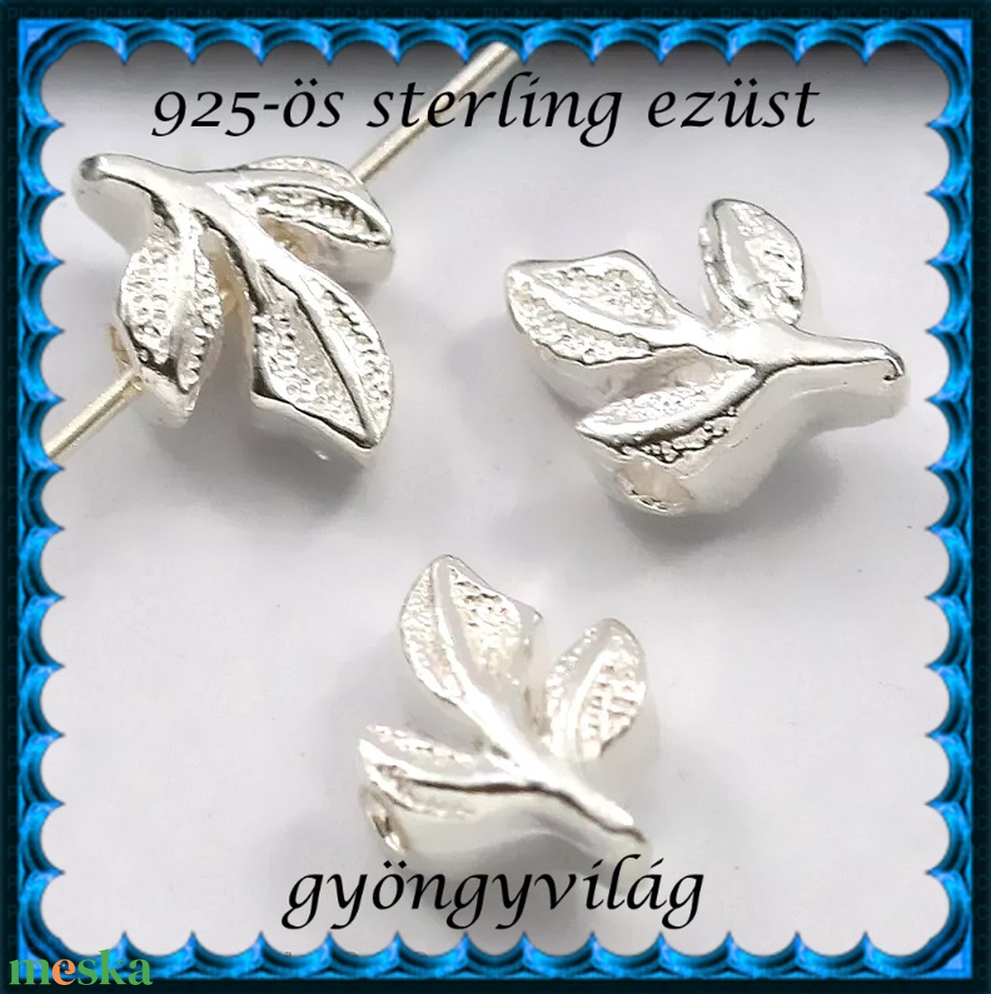 925-ös sterling ezüst ékszerkellék: köztes / gyöngy / dísz EKÖ 64 1db/csomag - kellékek & szerszámok - gyöngyfűzés kellékek - fém köztesek - Meska.hu 925-ös sterling ezüst ékszerkellék: köztes / gyöngy / dísz EKÖ 64 1db/csomag - kellékek & szerszámok - gyöngyfűzés kellékek - fém köztesek - Meska.hu