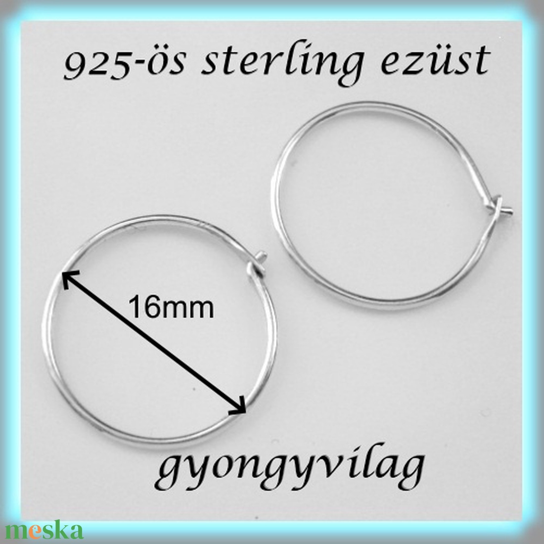 925-ös ezüst fülbevaló kapocs biztonsági kapoccsal EFK K 07-16 - kellékek & szerszámok - ékszerkellék - fülbevaló kapocs - Meska.hu 925-ös ezüst fülbevaló kapocs biztonsági kapoccsal EFK K 07-16 - kellékek & szerszámok - ékszerkellék - fülbevaló kapocs - Meska.hu
