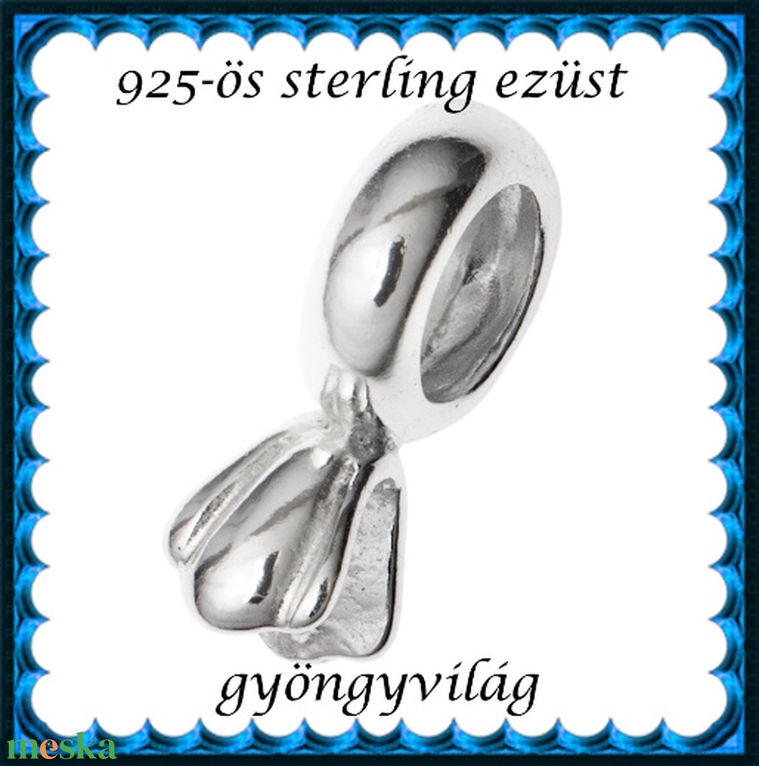 925-ös sterling ezüst ékszerkellék: medáltartó, medálkapocs EMK 122 - kellékek & szerszámok - ékszerkellék - medáltartó, medálkapocs - Meska.hu 925-ös sterling ezüst ékszerkellék: medáltartó, medálkapocs EMK 122 - kellékek & szerszámok - ékszerkellék - medáltartó, medálkapocs - Meska.hu