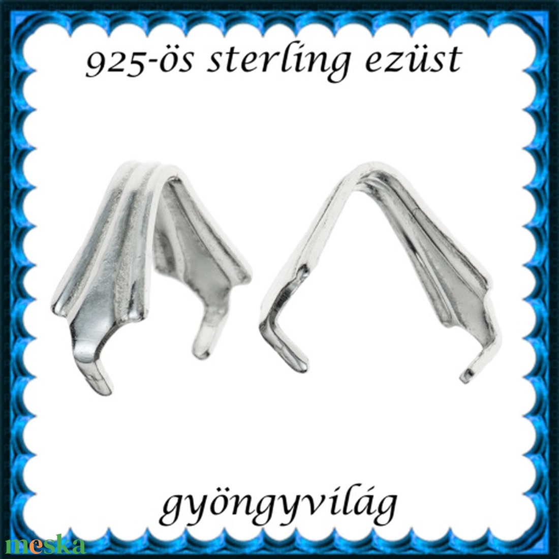 925-ös sterling ezüst ékszerkellék: medáltartó, medálkapocs EMK 23 - kellékek & szerszámok - ékszerkellék - medáltartó, medálkapocs - Meska.hu 925-ös sterling ezüst ékszerkellék: medáltartó, medálkapocs EMK 23 - kellékek & szerszámok - ékszerkellék - medáltartó, medálkapocs - Meska.hu