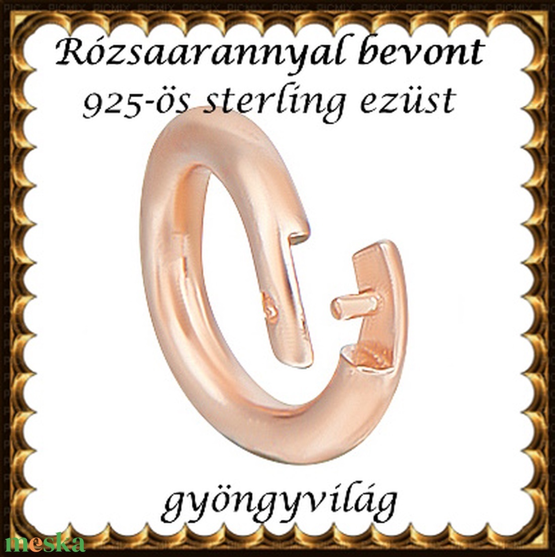 925-ös sterling ezüst ékszerkellék: karika nyitott,zárható ESZK NY-Z 8rg 1db/cs - kellékek & szerszámok - gyöngyfűzés kellékek - szerelőkarika - Meska.hu 925-ös sterling ezüst ékszerkellék: karika nyitott,zárható ESZK NY-Z 8rg 1db/cs - kellékek & szerszámok - gyöngyfűzés kellékek - szerelőkarika - Meska.hu