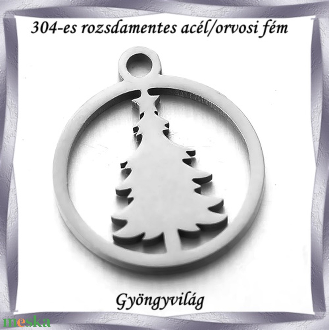Nemes acél ékszerkellék: medál, caboshon, fityegő NAMCF-15e 1db/cs - kellékek & szerszámok - gyöngyfűzés kellékek - cabochon - Meska.hu Nemes acél ékszerkellék: medál, caboshon, fityegő NAMCF-15e 1db/cs - kellékek & szerszámok - gyöngyfűzés kellékek - cabochon - Meska.hu