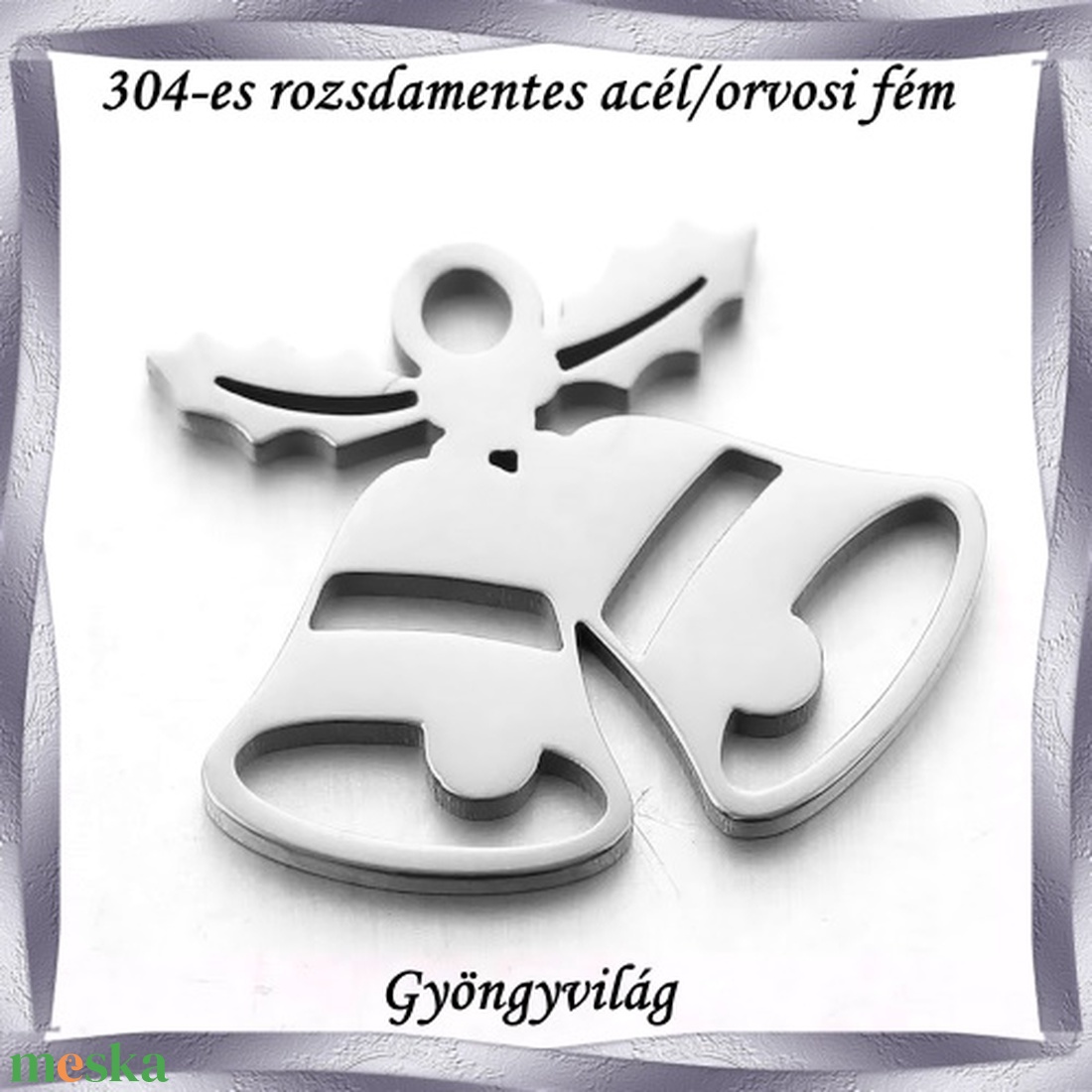 Nemes acél ékszerkellék: medál, caboshon, fityegő NAMCF-16e 1db/cs - kellékek & szerszámok - gyöngyfűzés kellékek - cabochon - Meska.hu Nemes acél ékszerkellék: medál, caboshon, fityegő NAMCF-16e 1db/cs - kellékek & szerszámok - gyöngyfűzés kellékek - cabochon - Meska.hu