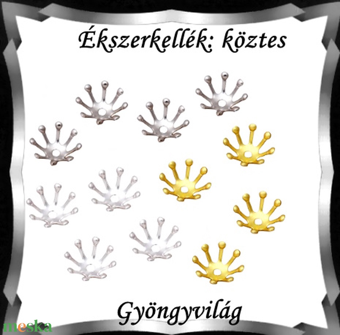 Ékszerkellék: köztes / díszítőelem / gyöngy BKÖ 1S 48-1 20db/csomag - kellékek & szerszámok - ékszerkellék - Meska.hu Ékszerkellék: köztes / díszítőelem / gyöngy BKÖ 1S 48-1 20db/csomag - kellékek & szerszámok - ékszerkellék - Meska.hu