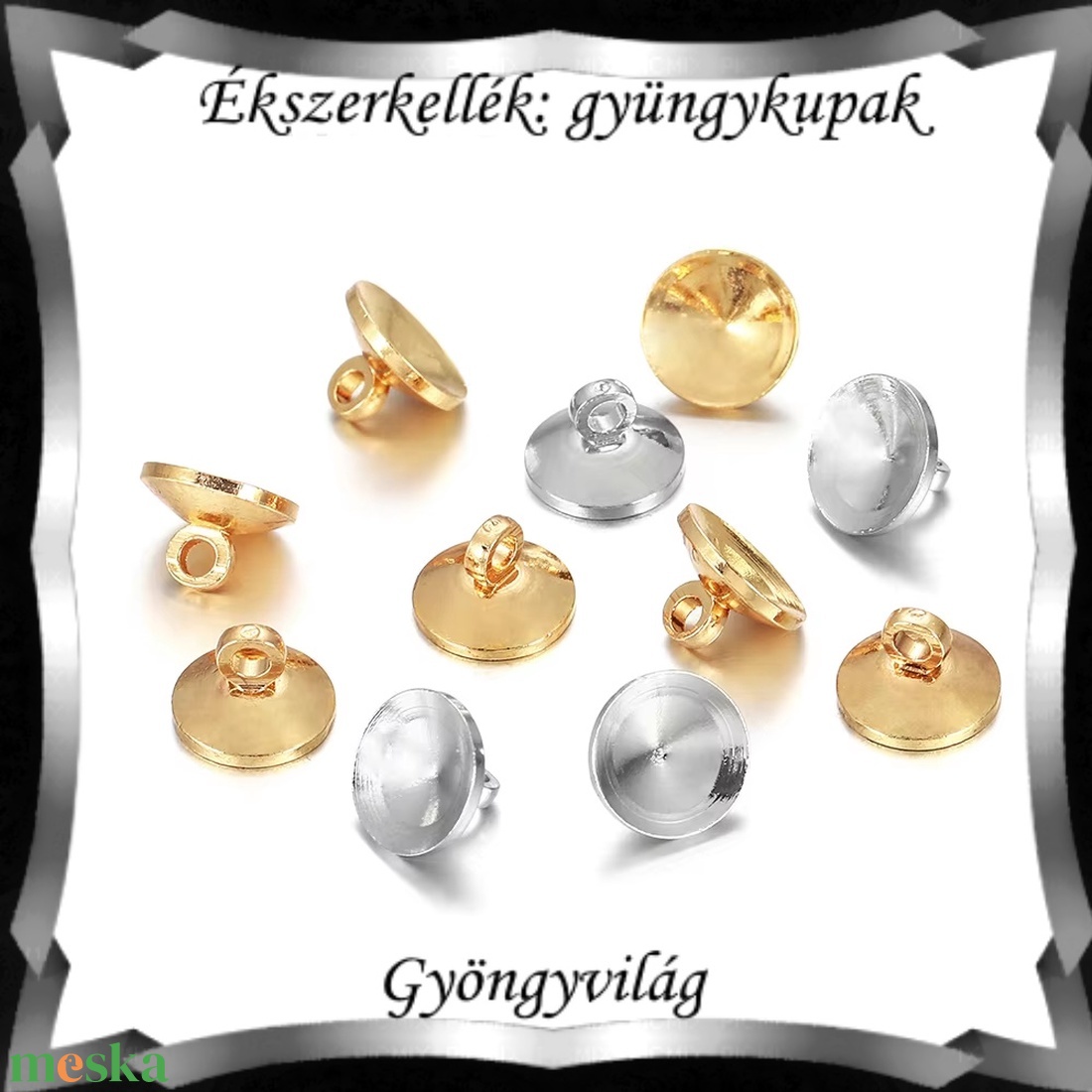 Ékszerkellék: medálkapocs BMK 10-8 5db/csomag - kellékek & szerszámok - ékszerkellék - medáltartó, medálkapocs - Meska.hu Ékszerkellék: medálkapocs BMK 10-8 5db/csomag - kellékek & szerszámok - ékszerkellék - medáltartó, medálkapocs - Meska.hu