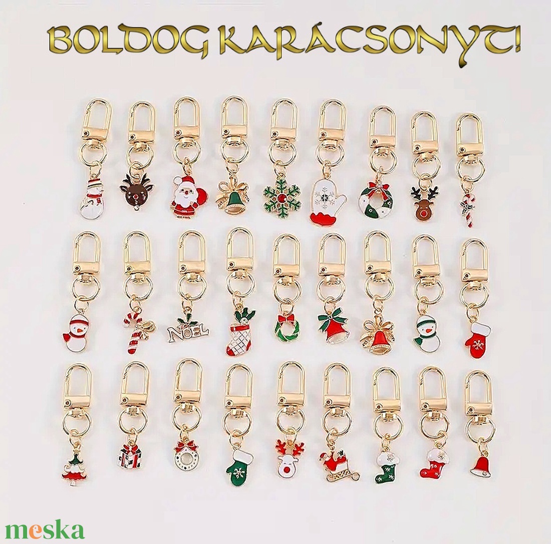 Karácsonyi kulcstartó/könyvjelző S-KA14 1db/csomag - otthon & életmód - dekoráció - dísztárgy - Meska.hu Karácsonyi kulcstartó/könyvjelző S-KA14 1db/csomag - otthon & életmód - dekoráció - dísztárgy - Meska.hu