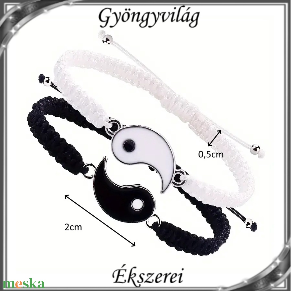 Ékszerek-karkötők: Makramé karkötő SK-M 41 2db karkötő - ékszer - karkötő - gyöngyös karkötő - Meska.hu Ékszerek-karkötők: Makramé karkötő SK-M 41 2db karkötő - ékszer - karkötő - gyöngyös karkötő - Meska.hu