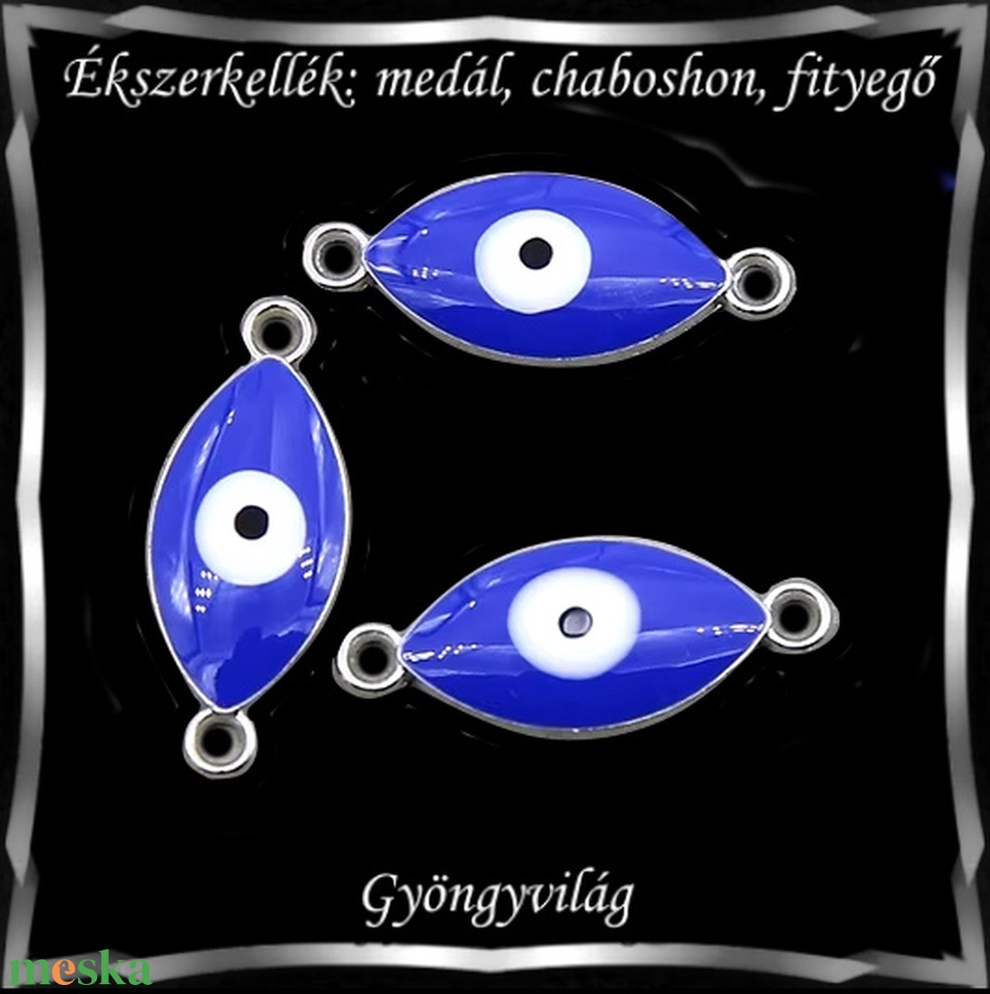 Ékszerkellék: medál, caboshon, fityegő BMCF-2-20 3db/csomag Allah szeme - kellékek & szerszámok - gyöngyfűzés kellékek - cabochon - Meska.hu Ékszerkellék: medál, caboshon, fityegő BMCF-2-20 3db/csomag Allah szeme - kellékek & szerszámok - gyöngyfűzés kellékek - cabochon - Meska.hu