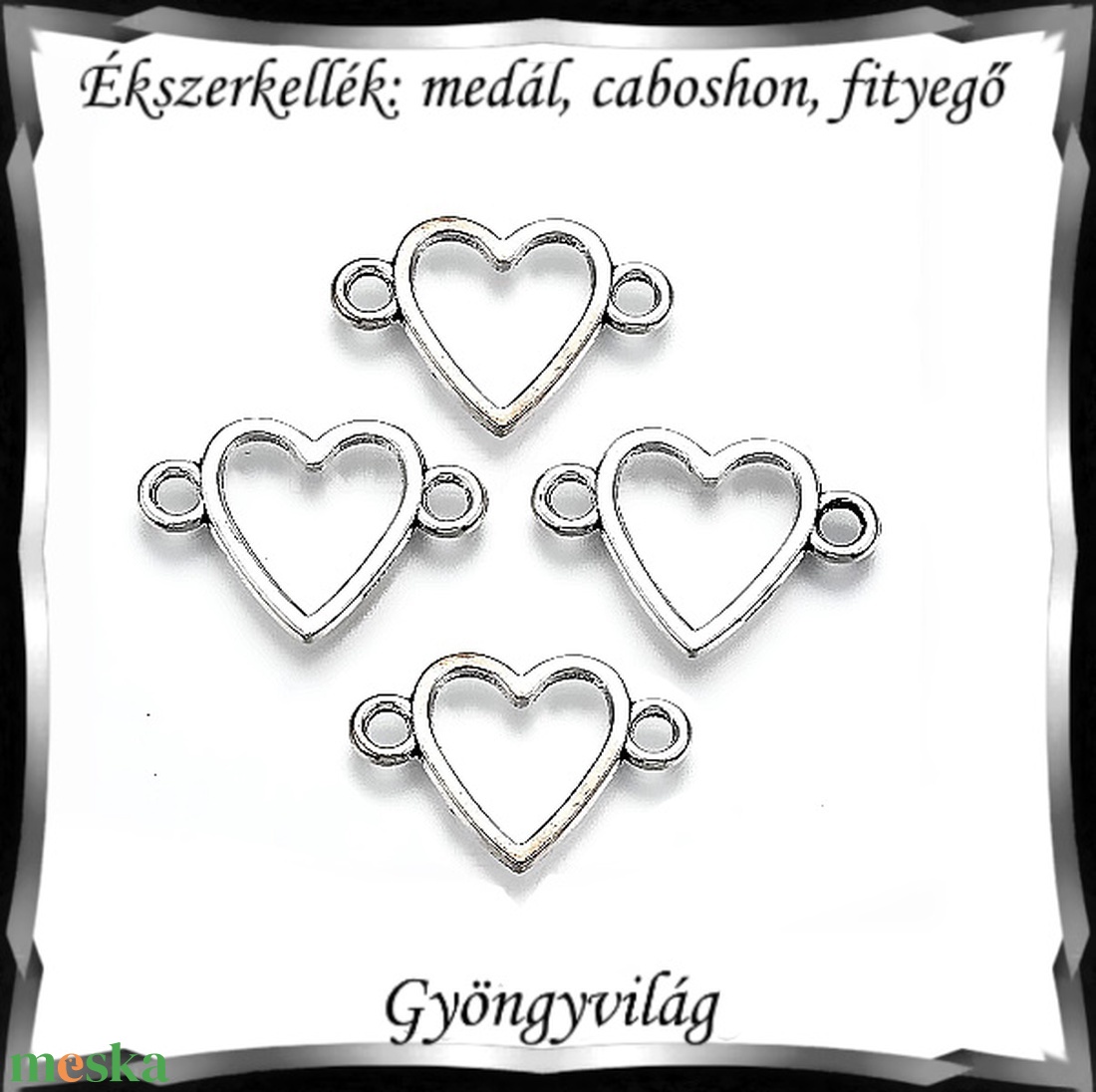 Ékszerkellék: medál, caboshon, fityegő BMCF-2-40 4db/csomag - diy (csináld magad) - egységcsomag - Meska.hu Ékszerkellék: medál, caboshon, fityegő BMCF-2-40 4db/csomag - diy (csináld magad) - egységcsomag - Meska.hu