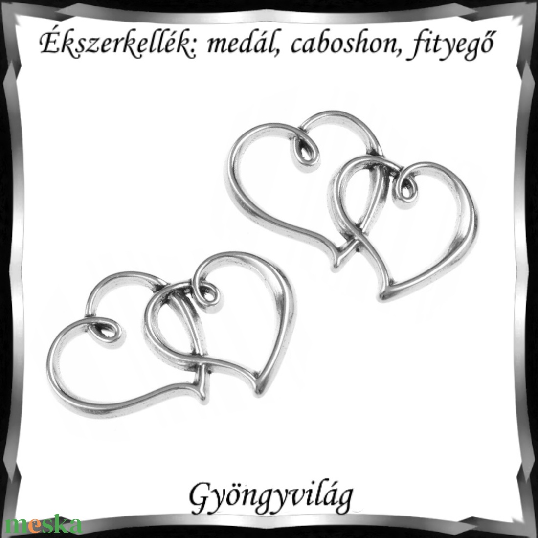 Ékszerkellék: medál, caboshon, fityegő BMCF-2-41 2db/csomag - diy (csináld magad) - egységcsomag - Meska.hu Ékszerkellék: medál, caboshon, fityegő BMCF-2-41 2db/csomag - diy (csináld magad) - egységcsomag - Meska.hu