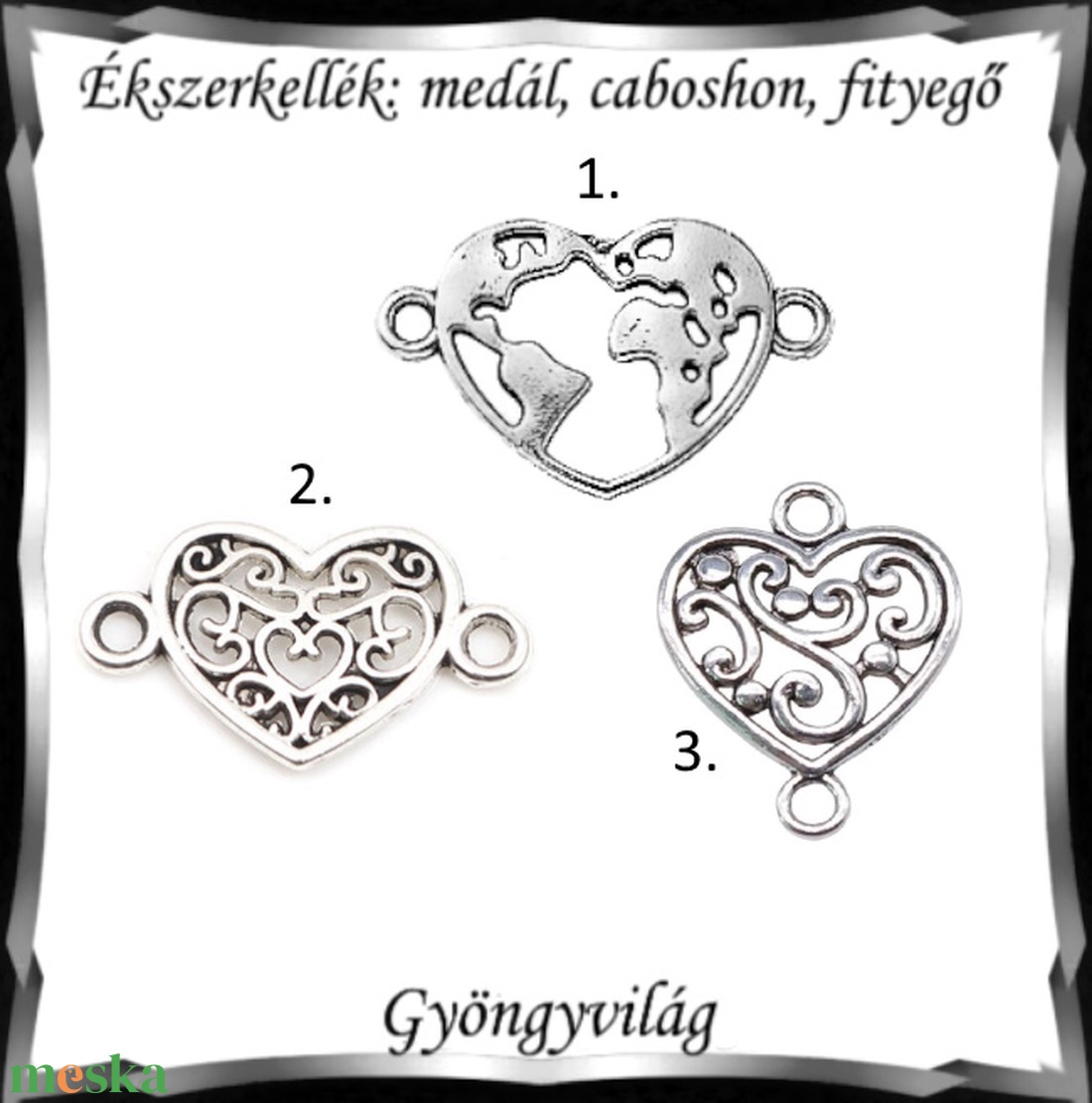 Ékszerkellék: medál, caboshon, fityegő BMCF-2-42 3db/csomag több féle - diy (csináld magad) - egységcsomag - Meska.hu Ékszerkellék: medál, caboshon, fityegő BMCF-2-42 3db/csomag több féle - diy (csináld magad) - egységcsomag - Meska.hu