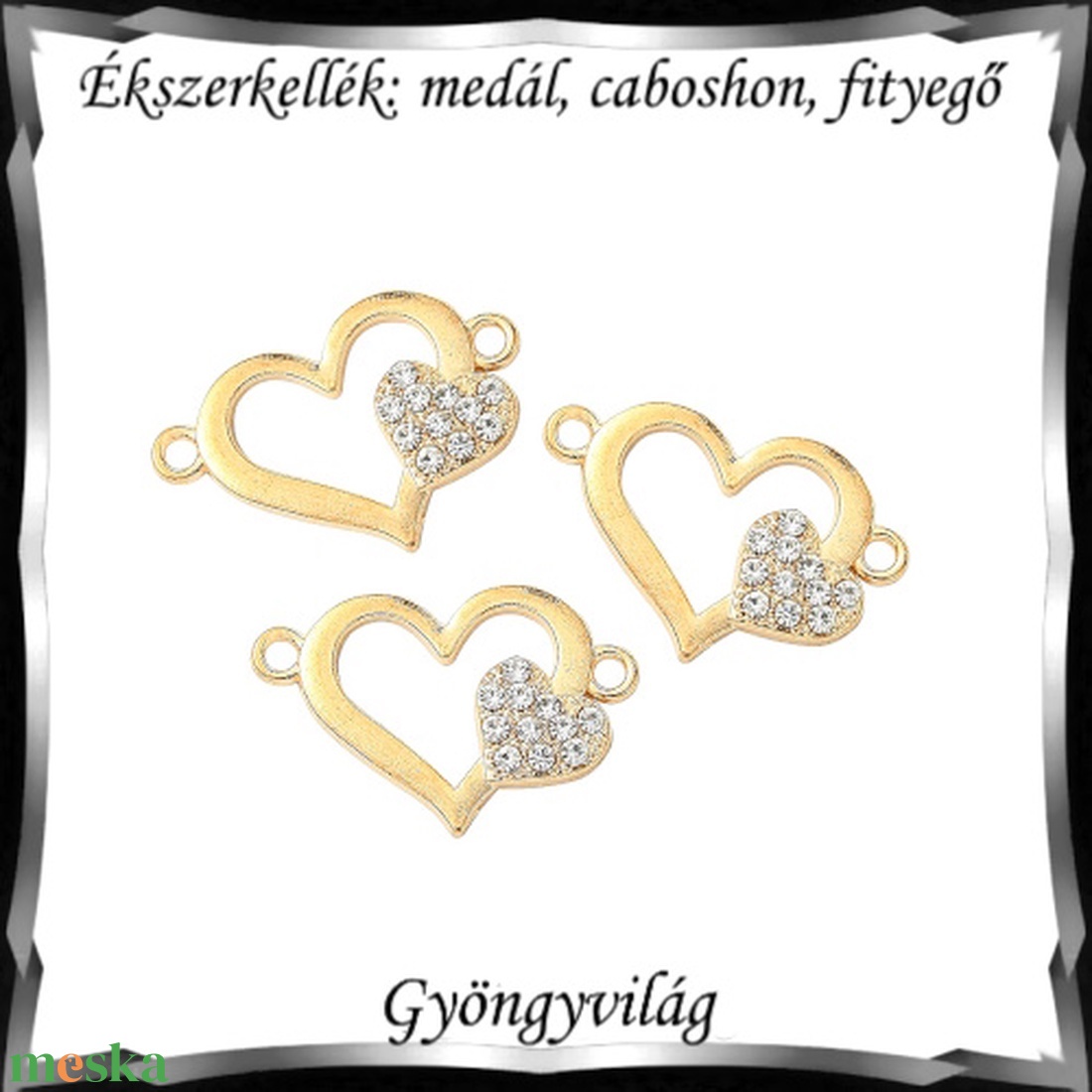 Ékszerkellék: medál, caboshon, fityegő BMCF-2-46 3db/csomag - diy (csináld magad) - egységcsomag - Meska.hu Ékszerkellék: medál, caboshon, fityegő BMCF-2-46 3db/csomag - diy (csináld magad) - egységcsomag - Meska.hu