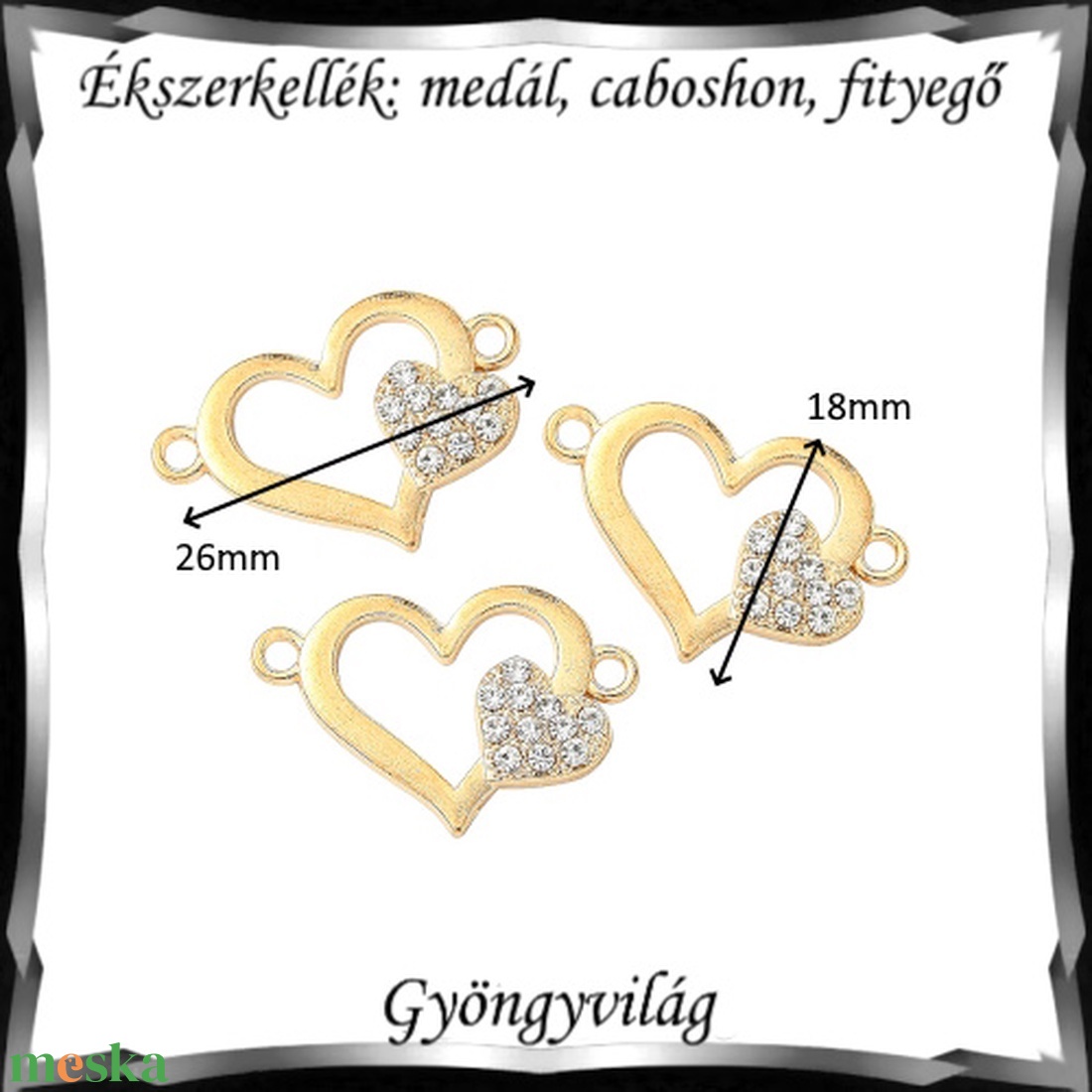 Ékszerkellék: medál, caboshon, fityegő BMCF-2-46 3db/csomag - diy (csináld magad) - egységcsomag - Meska.hu Ékszerkellék: medál, caboshon, fityegő BMCF-2-46 3db/csomag - diy (csináld magad) - egységcsomag - Meska.hu