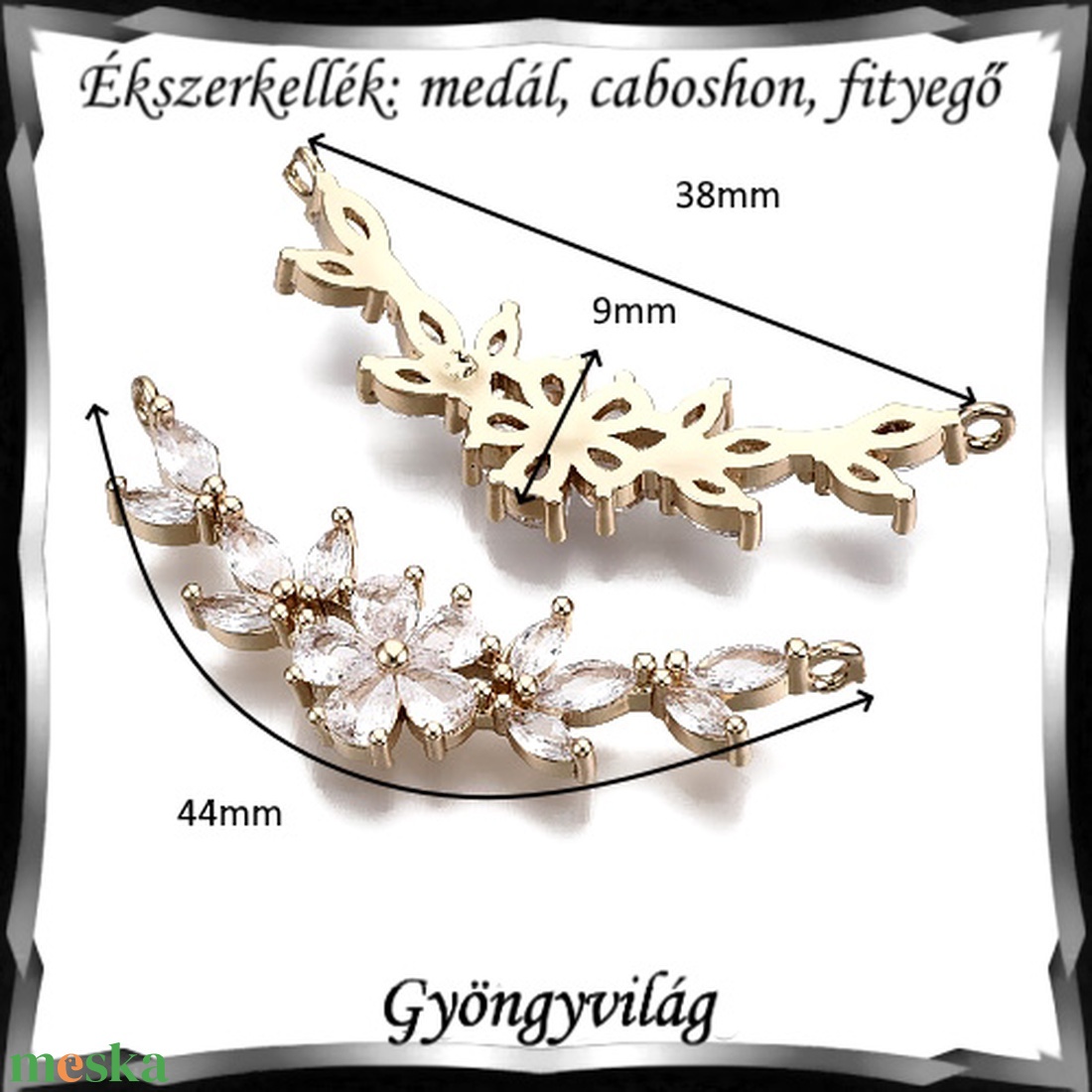 Ékszerkellék: medál, caboshon, fityegő BMCF-2-47 1db/csomag - diy (csináld magad) - egységcsomag - Meska.hu Ékszerkellék: medál, caboshon, fityegő BMCF-2-47 1db/csomag - diy (csináld magad) - egységcsomag - Meska.hu