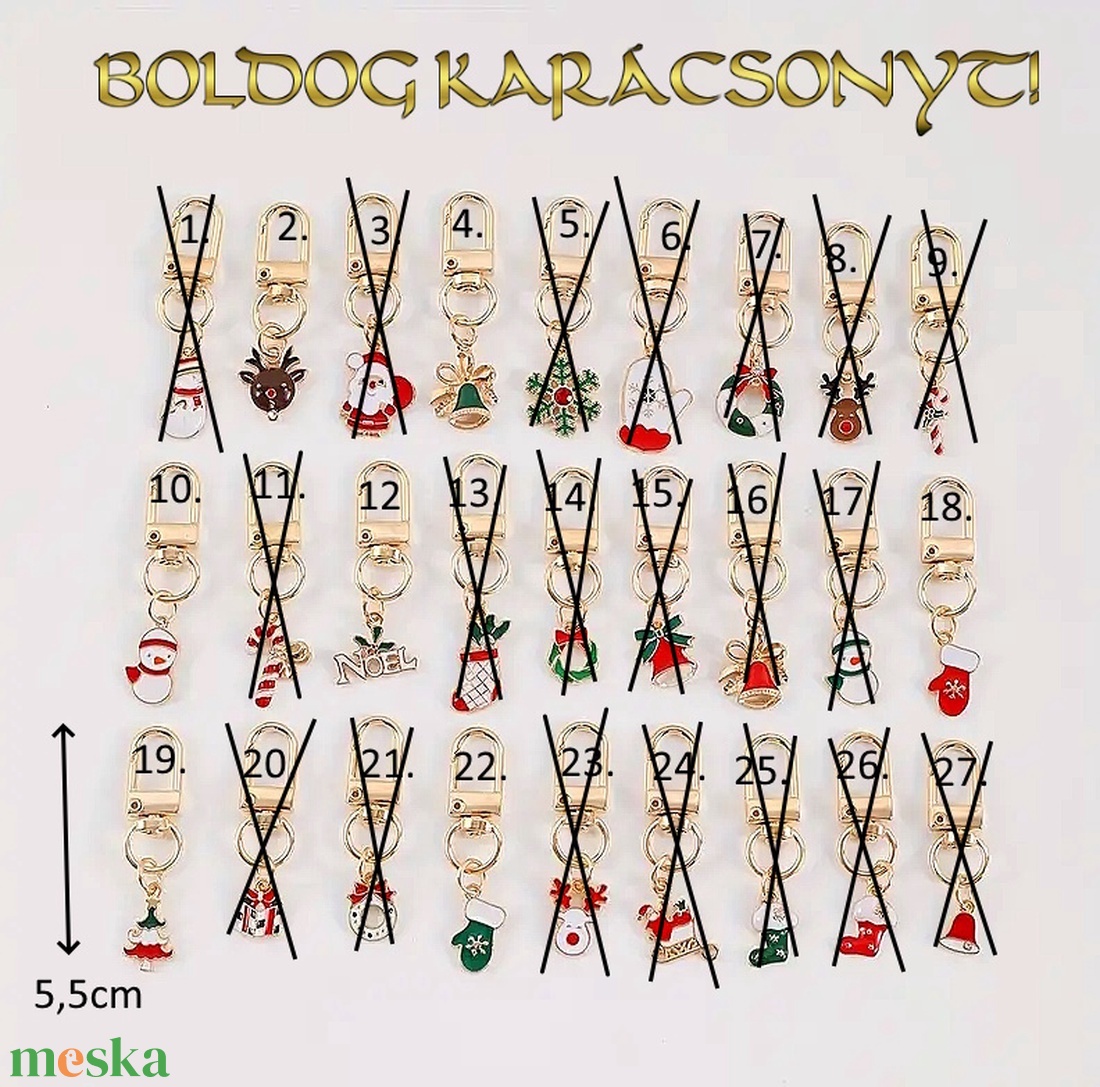 Karácsonyi kulcstartó/könyvjelző S-KA14 1db/csomag - otthon & életmód - dekoráció - dísztárgy - Meska.hu Karácsonyi kulcstartó/könyvjelző S-KA14 1db/csomag - otthon & életmód - dekoráció - dísztárgy - Meska.hu