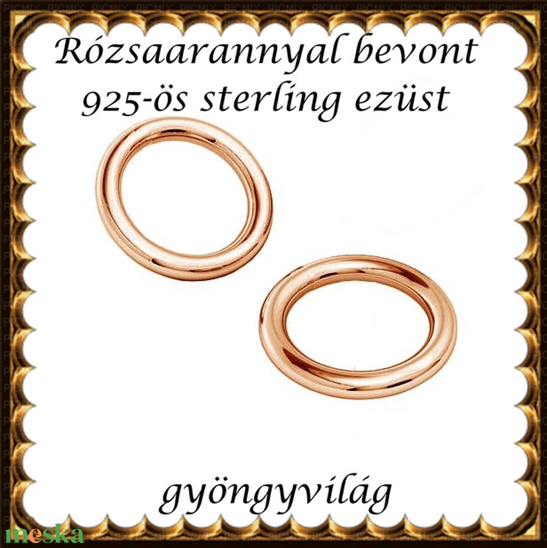 925-ös sterling ezüst ékszerkellék: karika zárt ESZK Z 5x0,7rg 2db/csomag - kellékek & szerszámok - gyöngyfűzés kellékek - szerelőkarika - Meska.hu 925-ös sterling ezüst ékszerkellék: karika zárt ESZK Z 5x0,7rg 2db/csomag - kellékek & szerszámok - gyöngyfűzés kellékek - szerelőkarika - Meska.hu