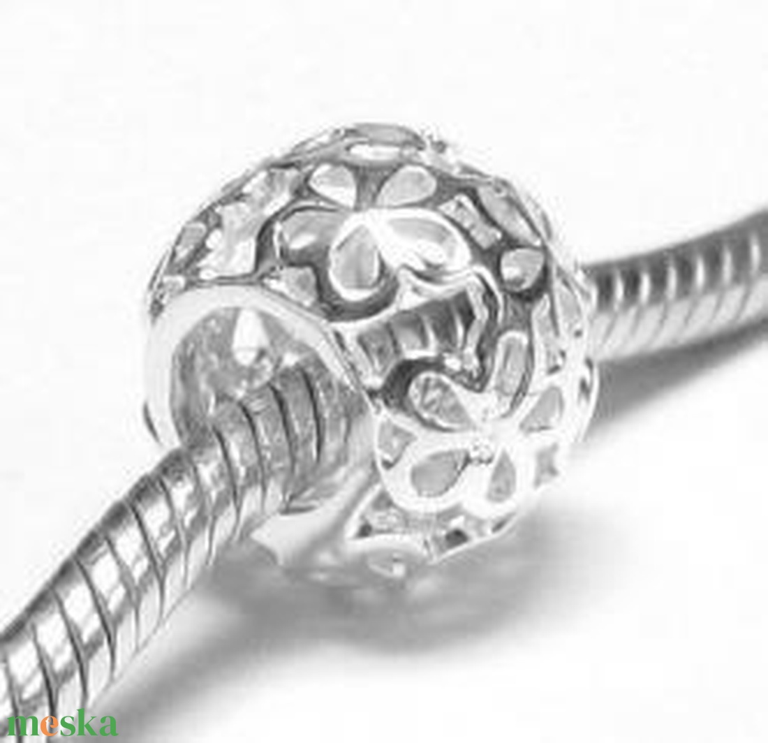 925-ös sterling ezüst medál / pandora EM-P 22 - kellékek & szerszámok - gyöngyfűzés kellékek - fém köztesek - Meska.hu 925-ös sterling ezüst medál / pandora EM-P 22 - kellékek & szerszámok - gyöngyfűzés kellékek - fém köztesek - Meska.hu