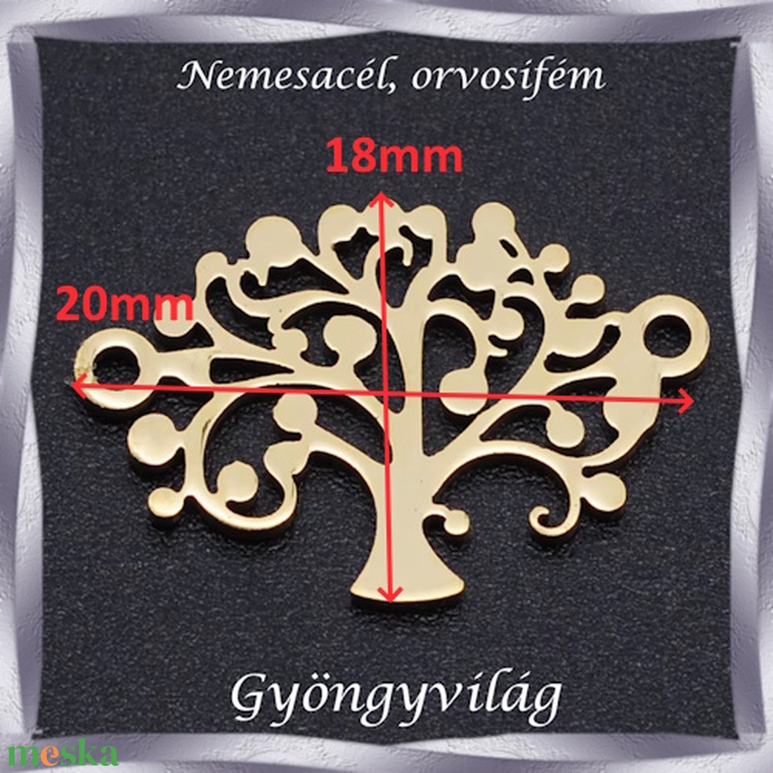 304 Nemes acél ékszerkellék: medál, caboshon, fityegő NAMCF-19 1db/cs - kellékek & szerszámok - gyöngyfűzés kellékek - cabochon - Meska.hu 304 Nemes acél ékszerkellék: medál, caboshon, fityegő NAMCF-19 1db/cs - kellékek & szerszámok - gyöngyfűzés kellékek - cabochon - Meska.hu